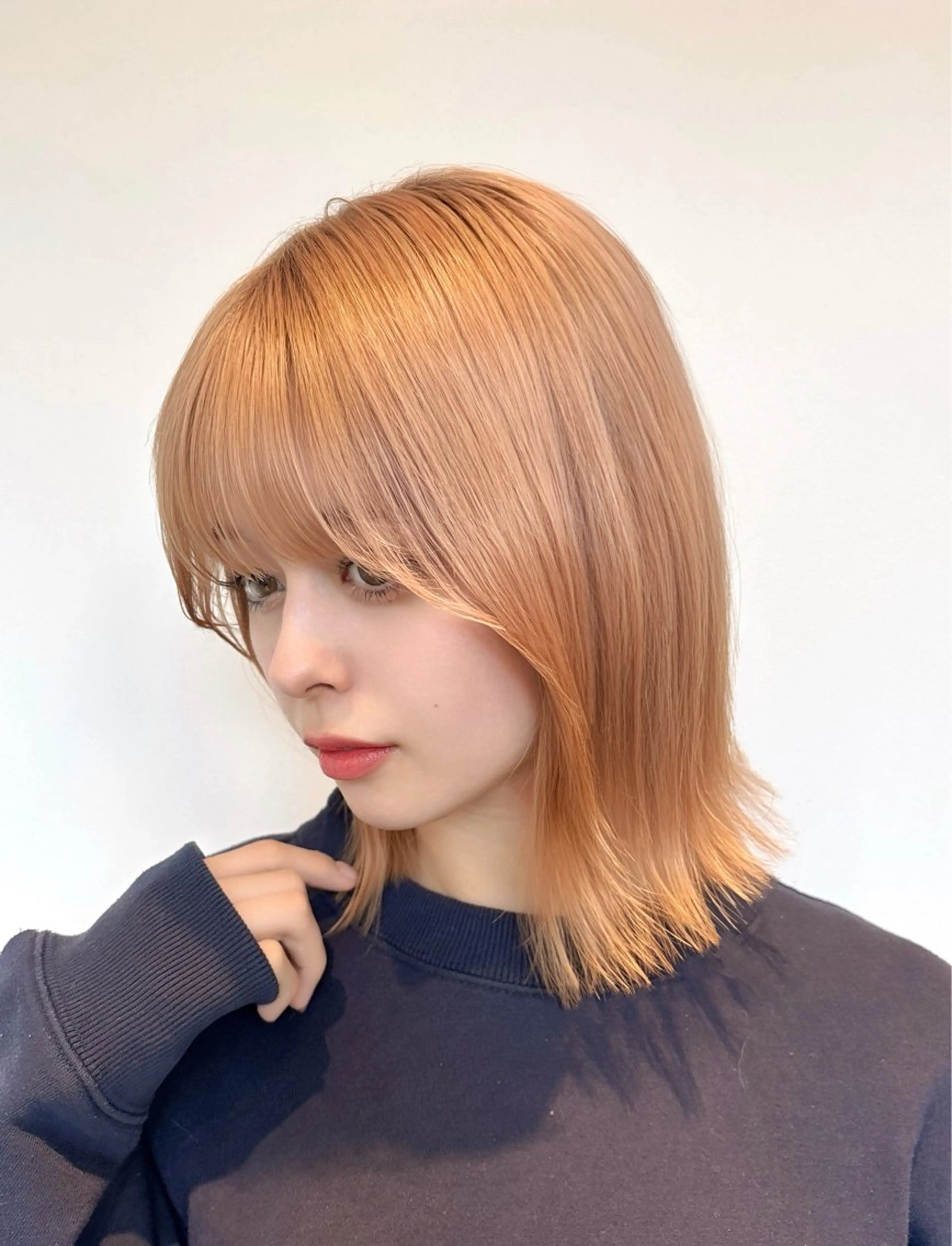 ミディアム カラー ハイトーンカラー ヘアカラー トリートメント 🍀最上級の美髪👑 髪質改善🍀英司のヘアスタイル