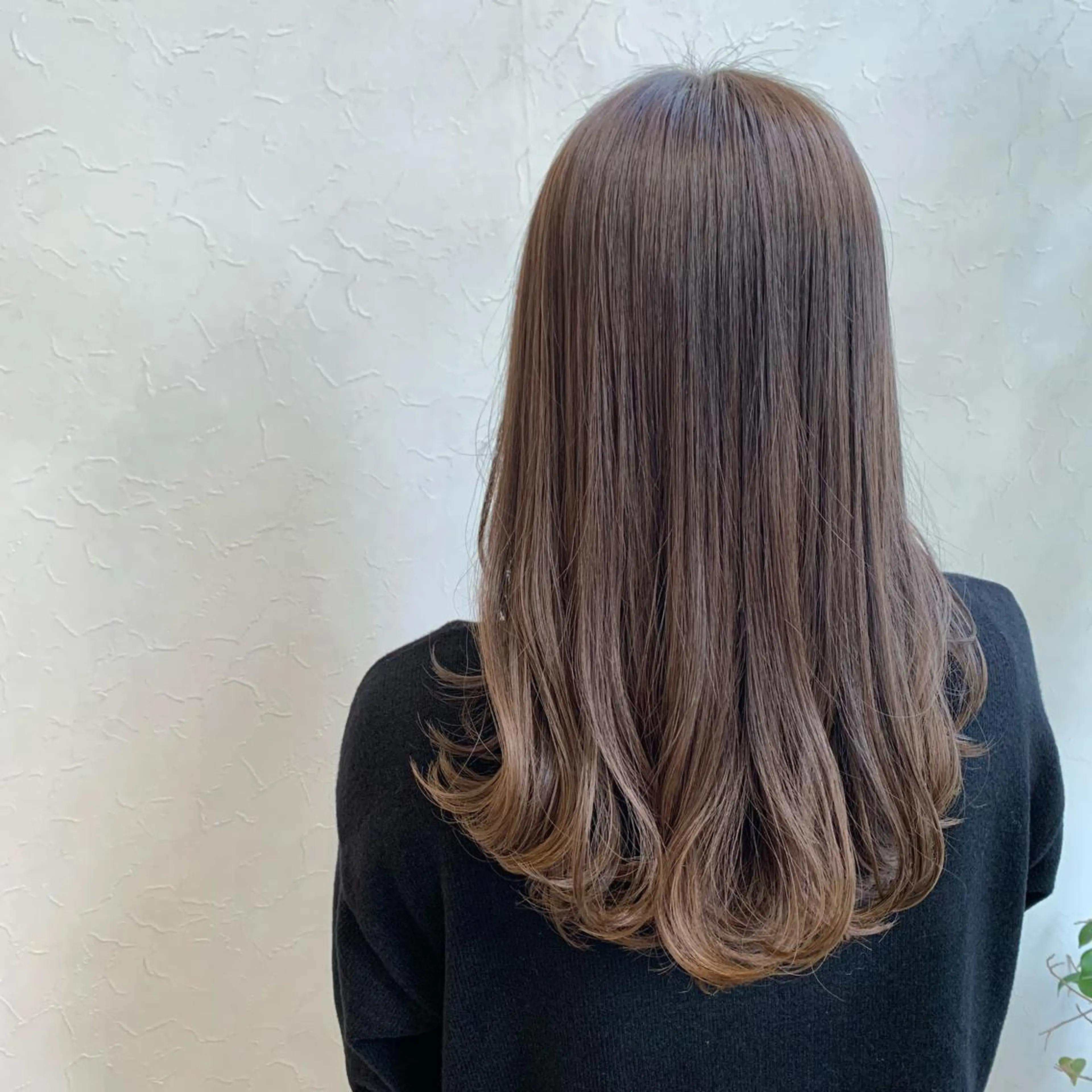 セミロング カラー ベージュカラー ヘアカラー トリートメント Liberty 店長 TAJIMAのヘアスタイル