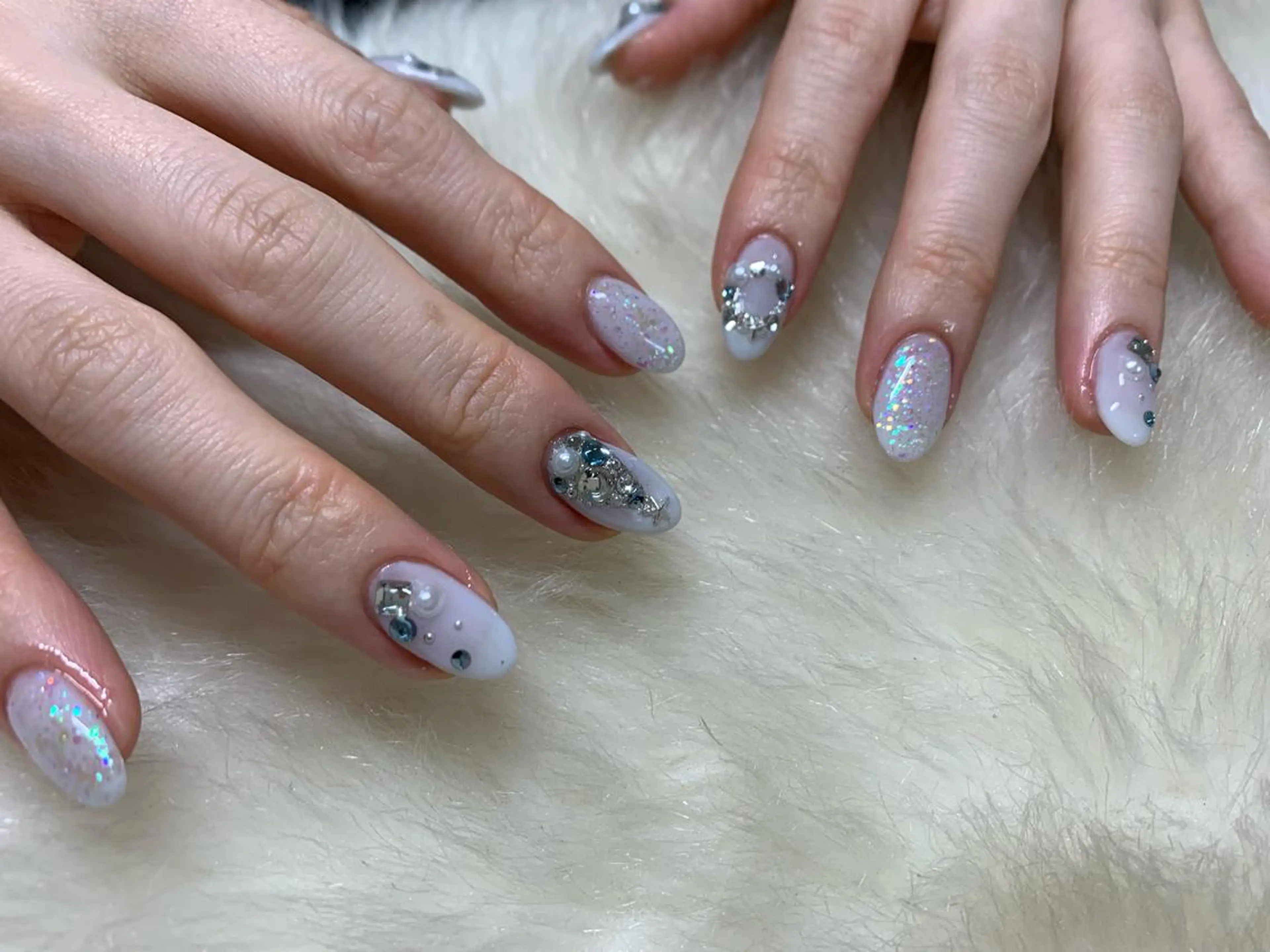 ミディアム クリスマス Kono Nanamiのネイルデザイン