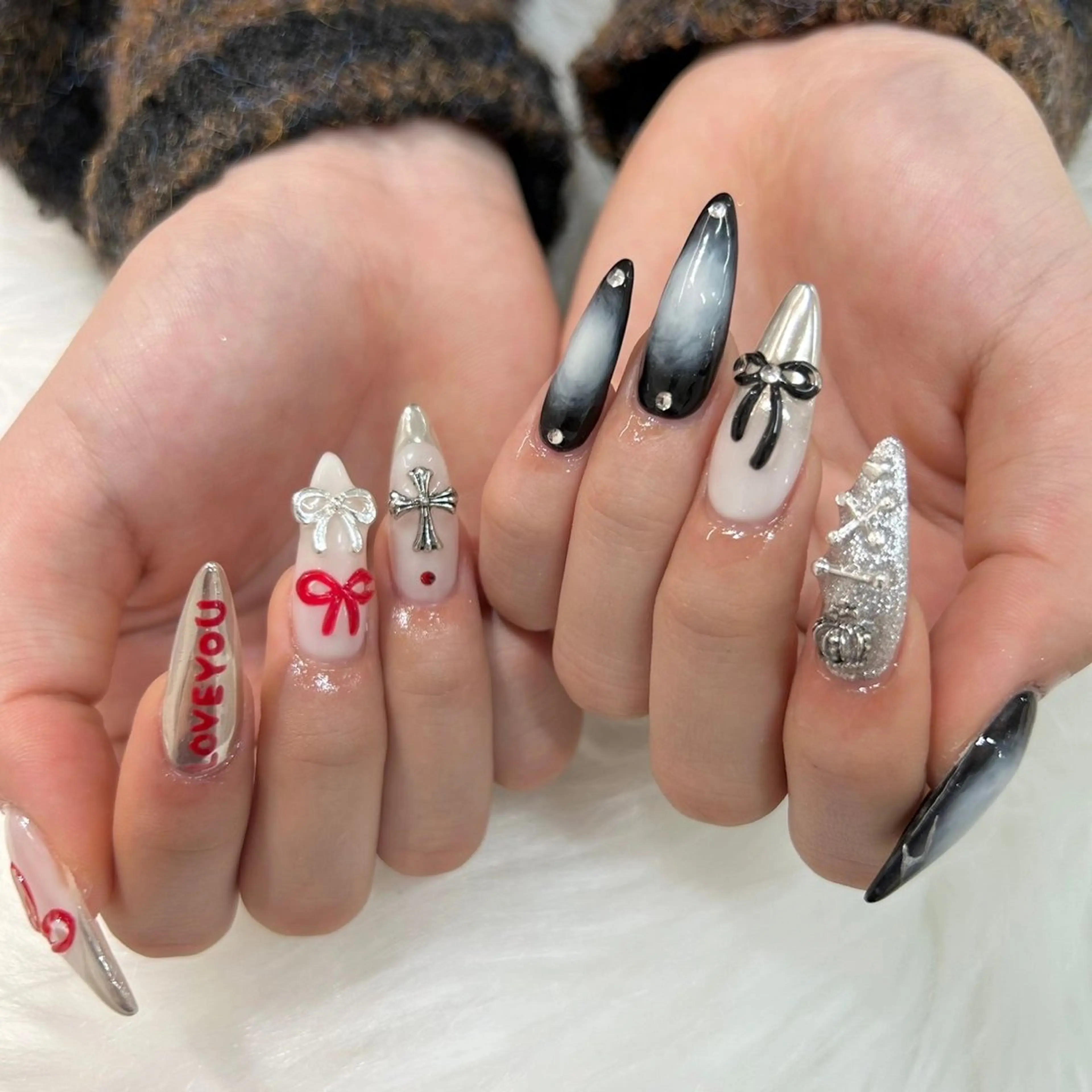 ロング ハンドネイル cho nailのネイルデザイン