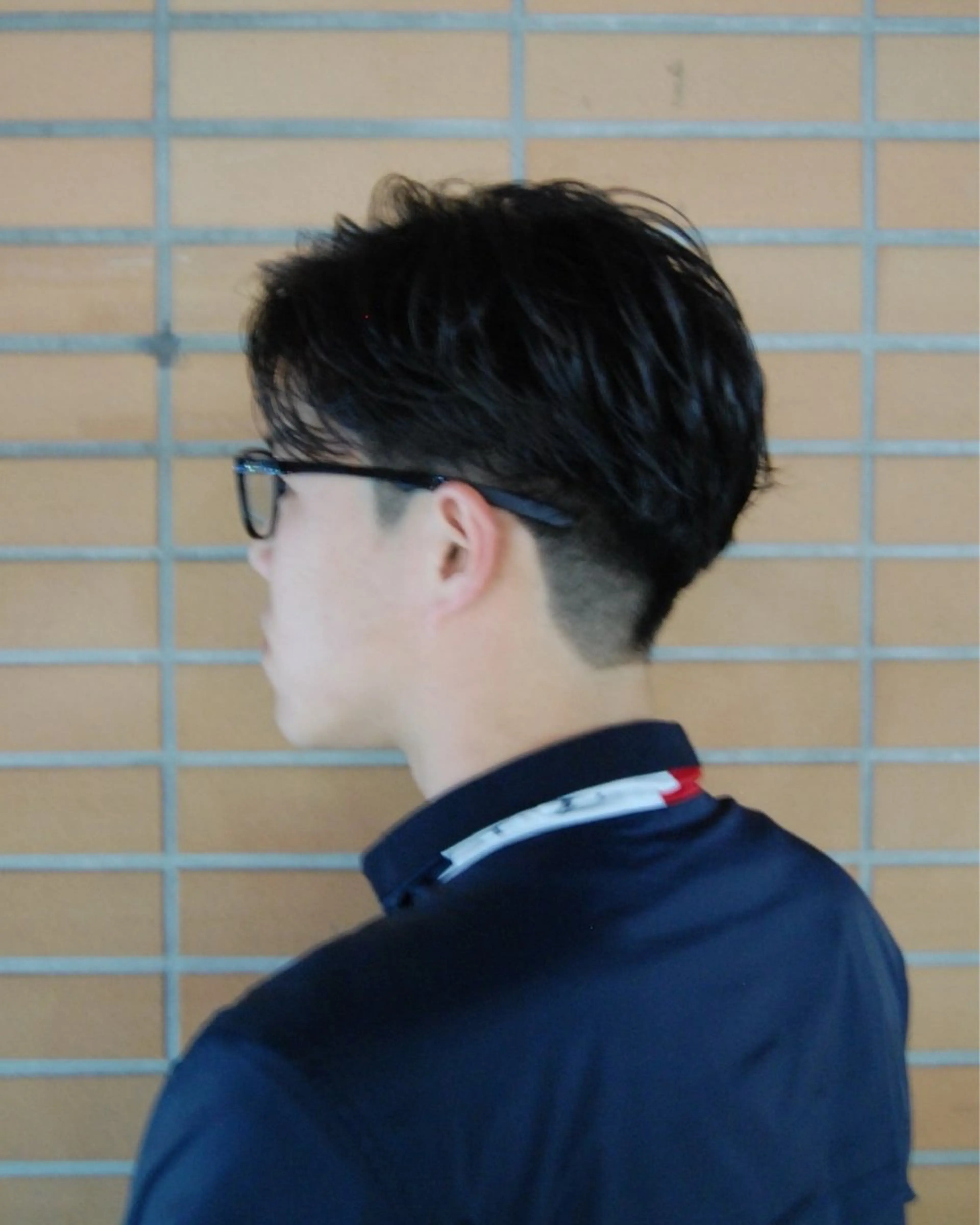ショート カラー パーマ メンズ カット パーマ bococa kanta/メンズのヘアスタイル