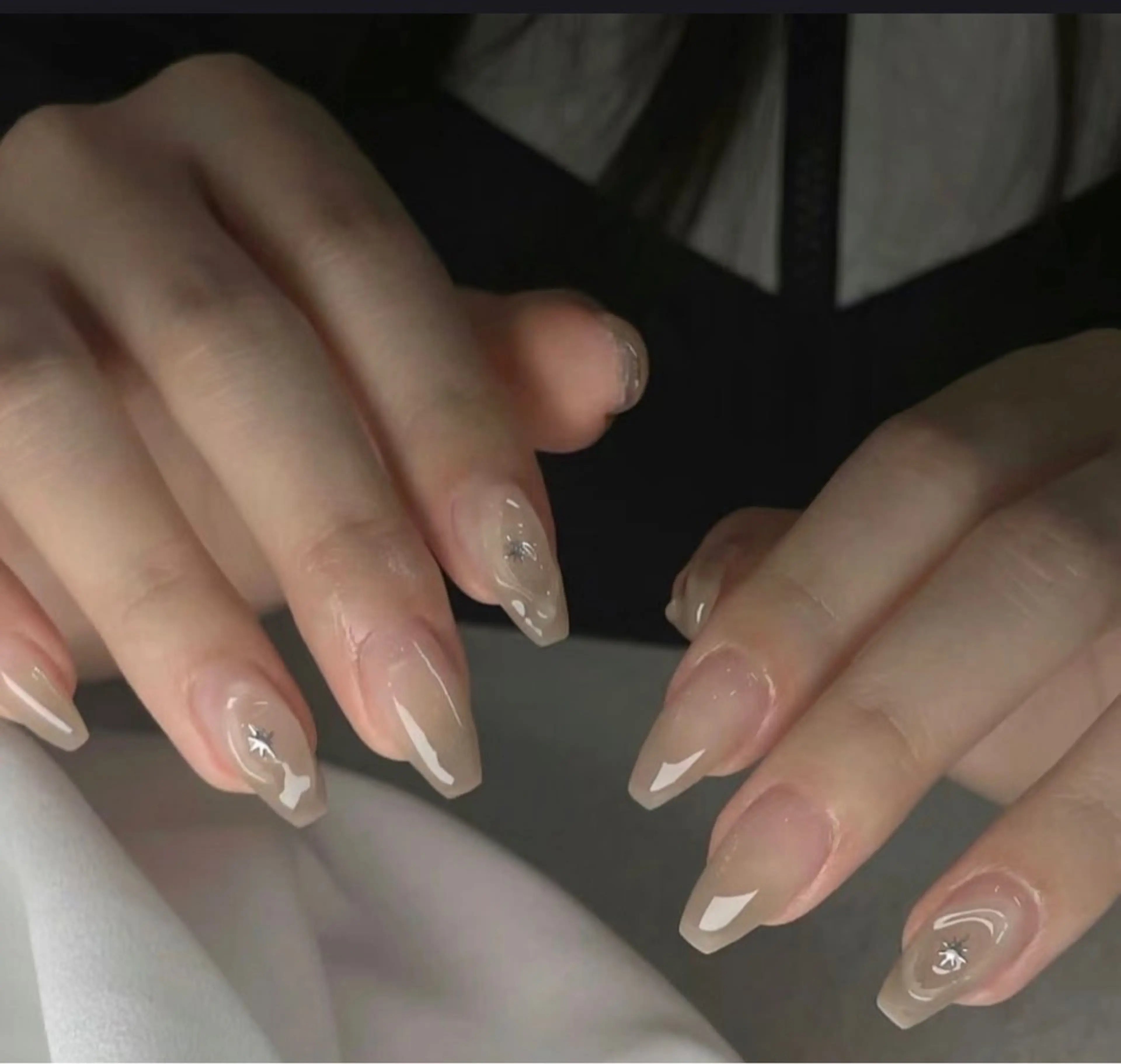 ネイル ハンドネイル ハンドケア 🍑 momo_nailのネイルデザイン