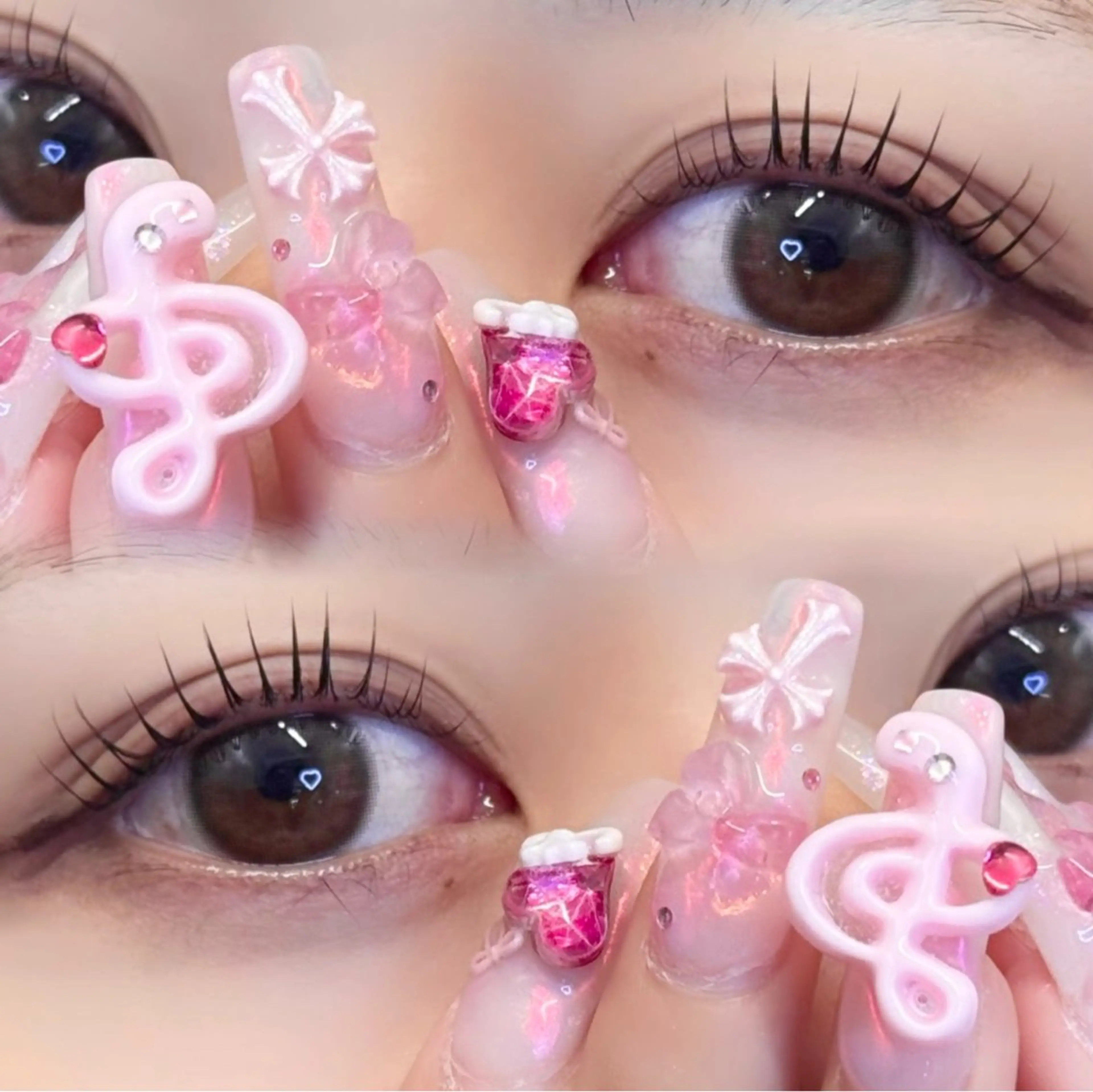 マツエク・マツパ マツパ emiri🍒 @illu6_6nのマツエク・マツパデザイン