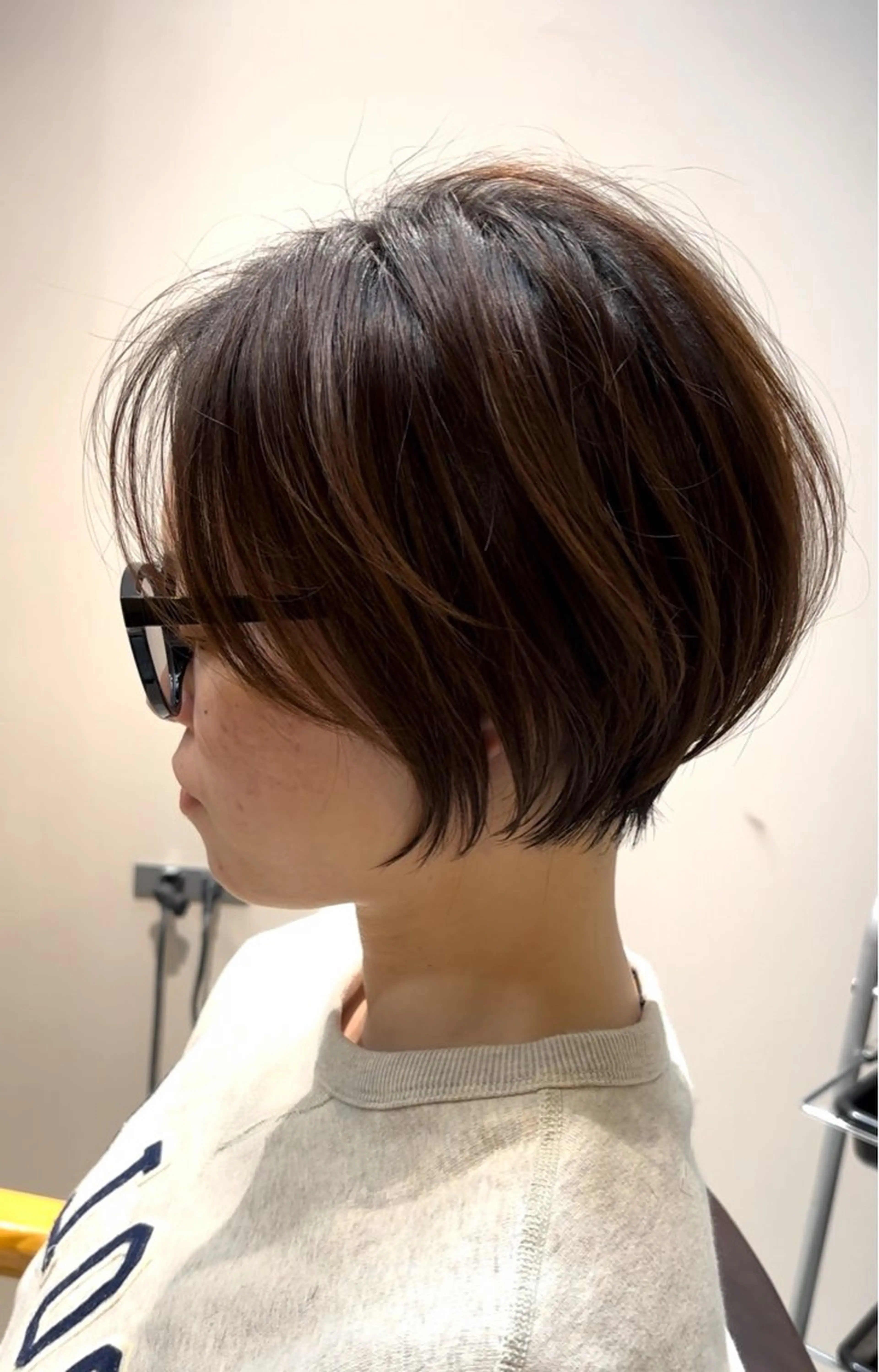 ショート ショートボブ ハンサムショート 丸みショート ボブ くびれヘア HARUKI  MINATO Japan広島紙屋町店所属・hmj紙屋町店 脊戸智志のヘアスタイル