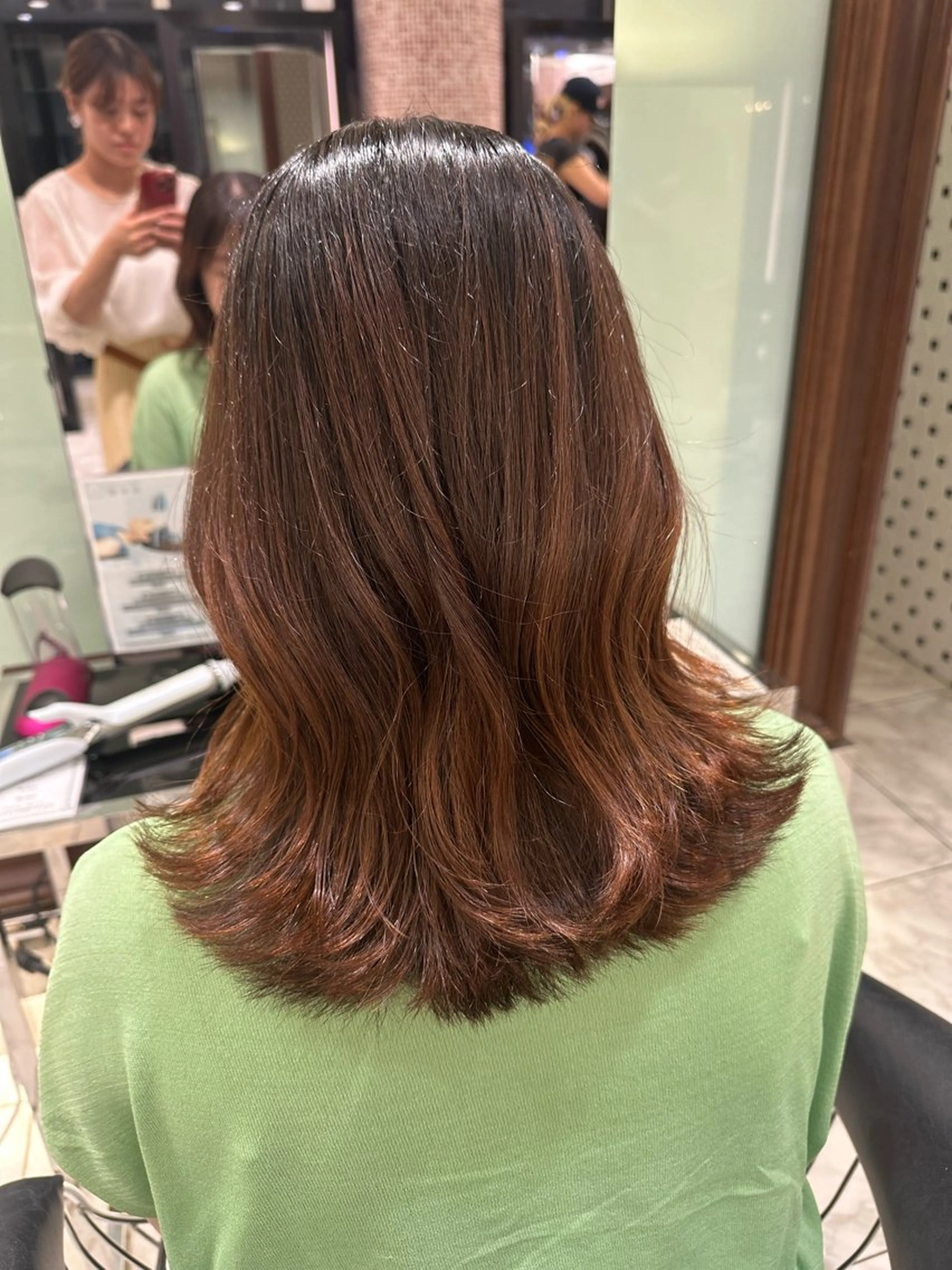 セミロング ミディアムカット✂︎ 🌻ゆりな🌻のヘアスタイル