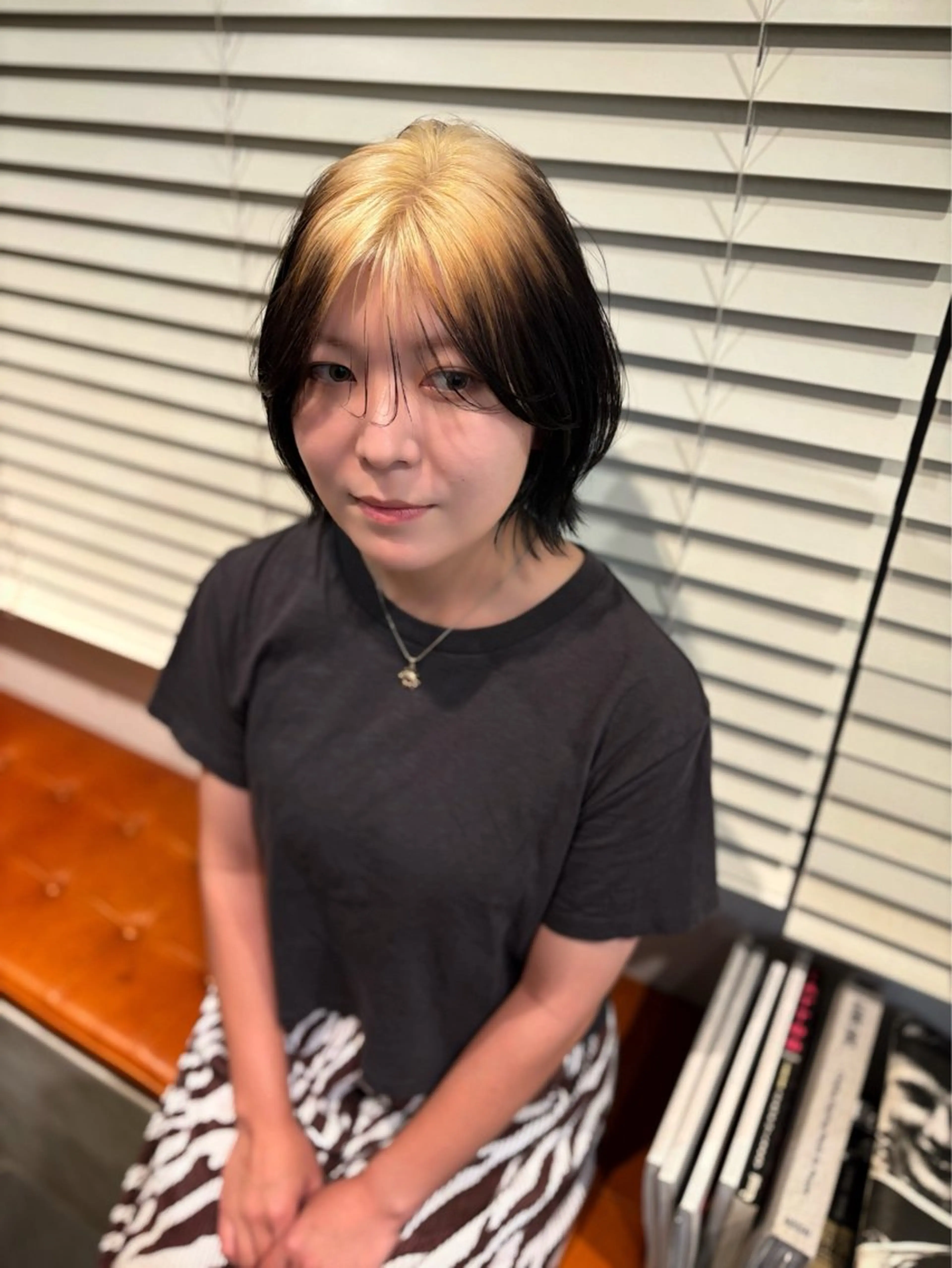 ショート カラー ヘアカラー トリートメント 優 作のヘアスタイル