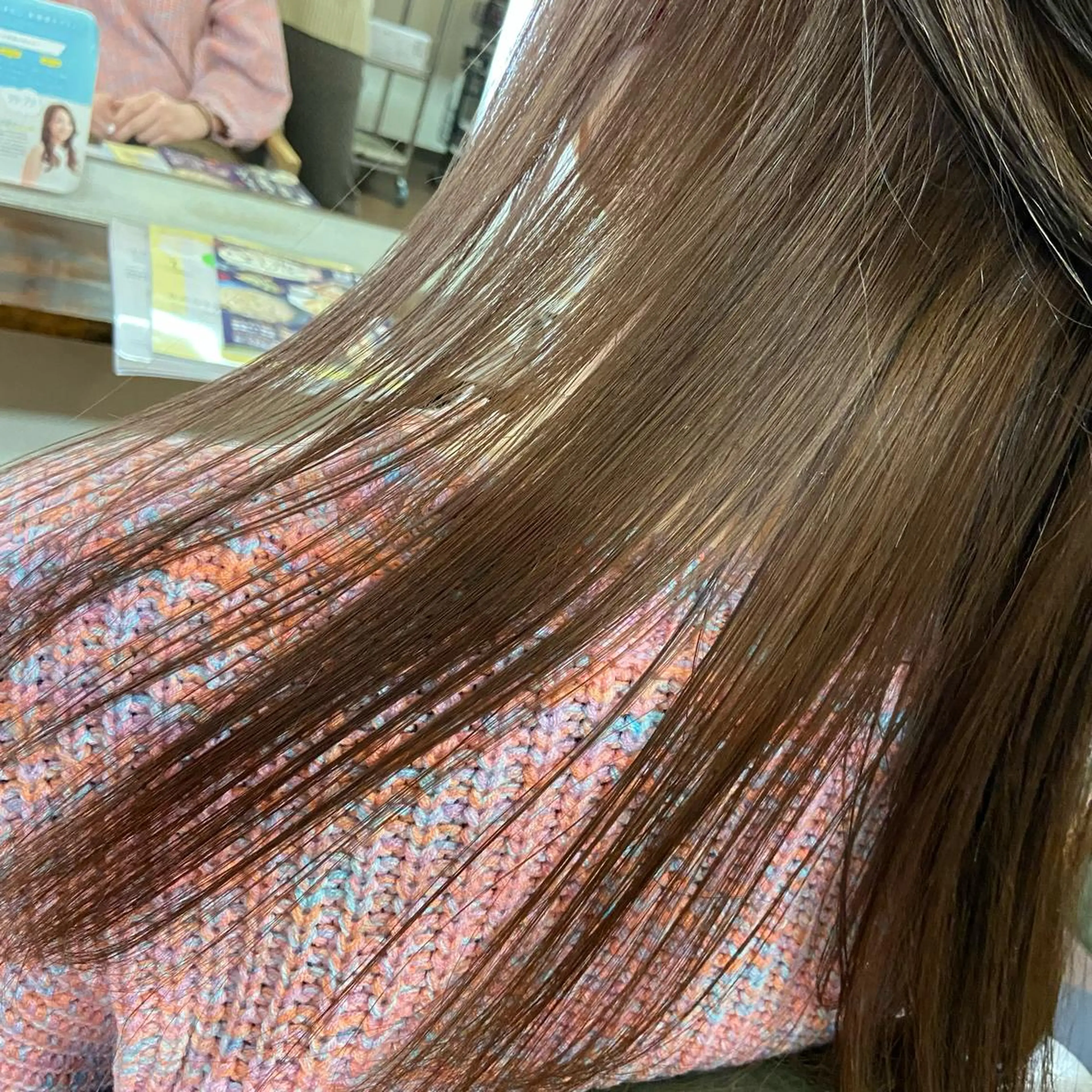 ロング カラー グレージュ ヘアカラー Glanzhair 🫧‪菊池柊真🫧のヘアスタイル