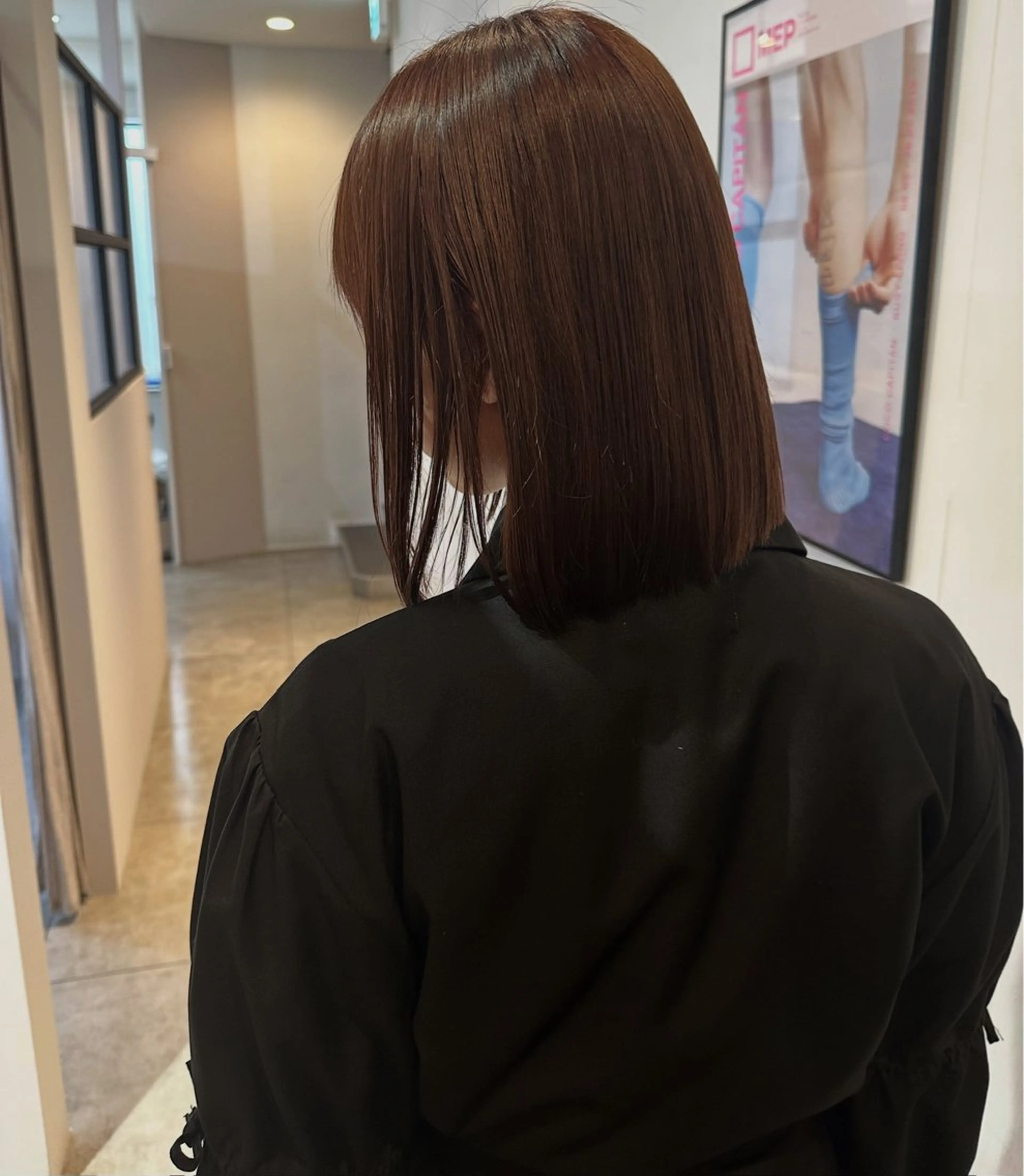 カラー ブラウンカラー ナチュラルブラウン ヘアカラー Reina 札幌美容師のヘアスタイル