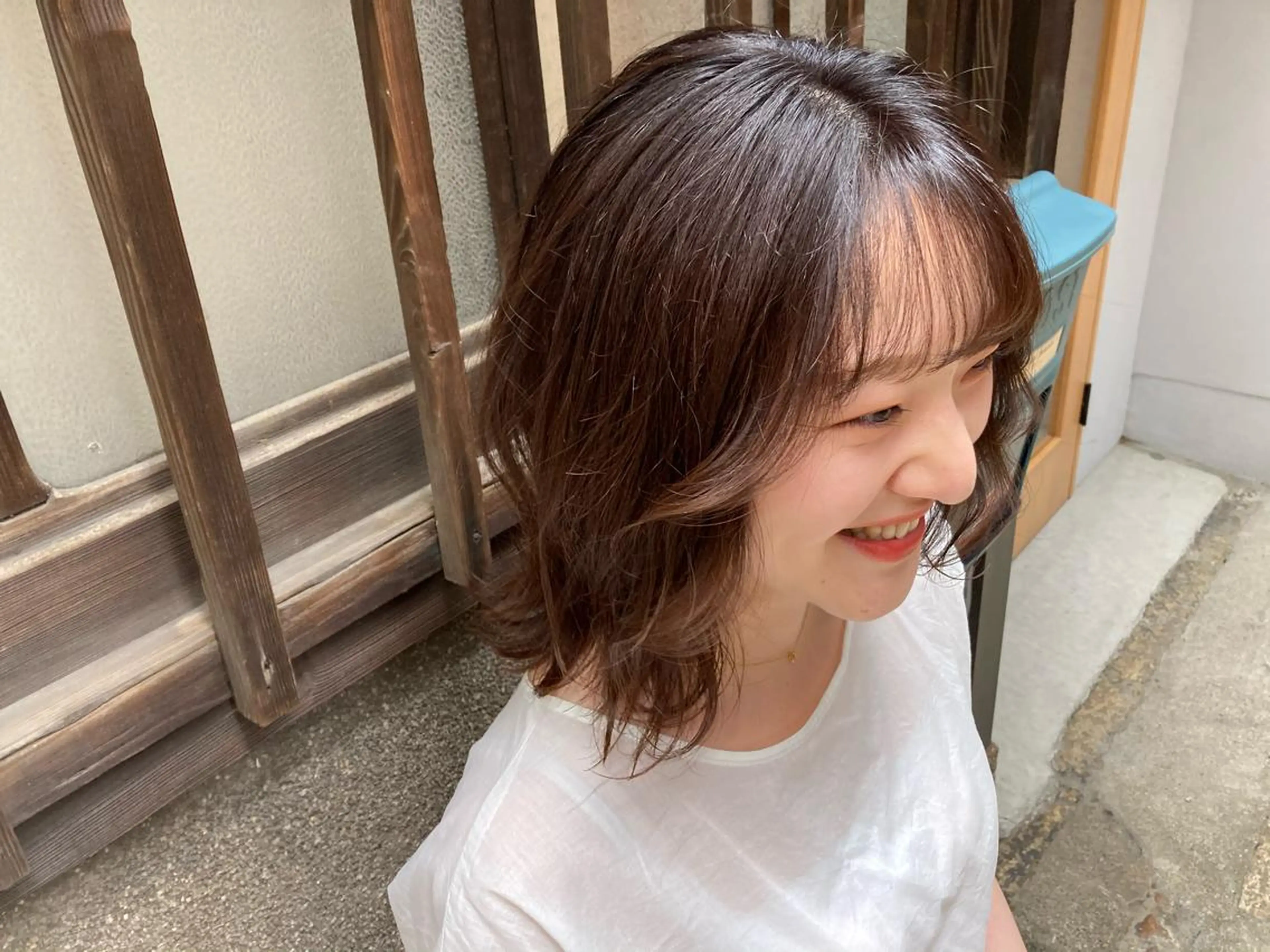 ミディアム カラー パーマ kiyoshi nakazaki所属・kiyoshi🌱 megumiのヘアスタイル