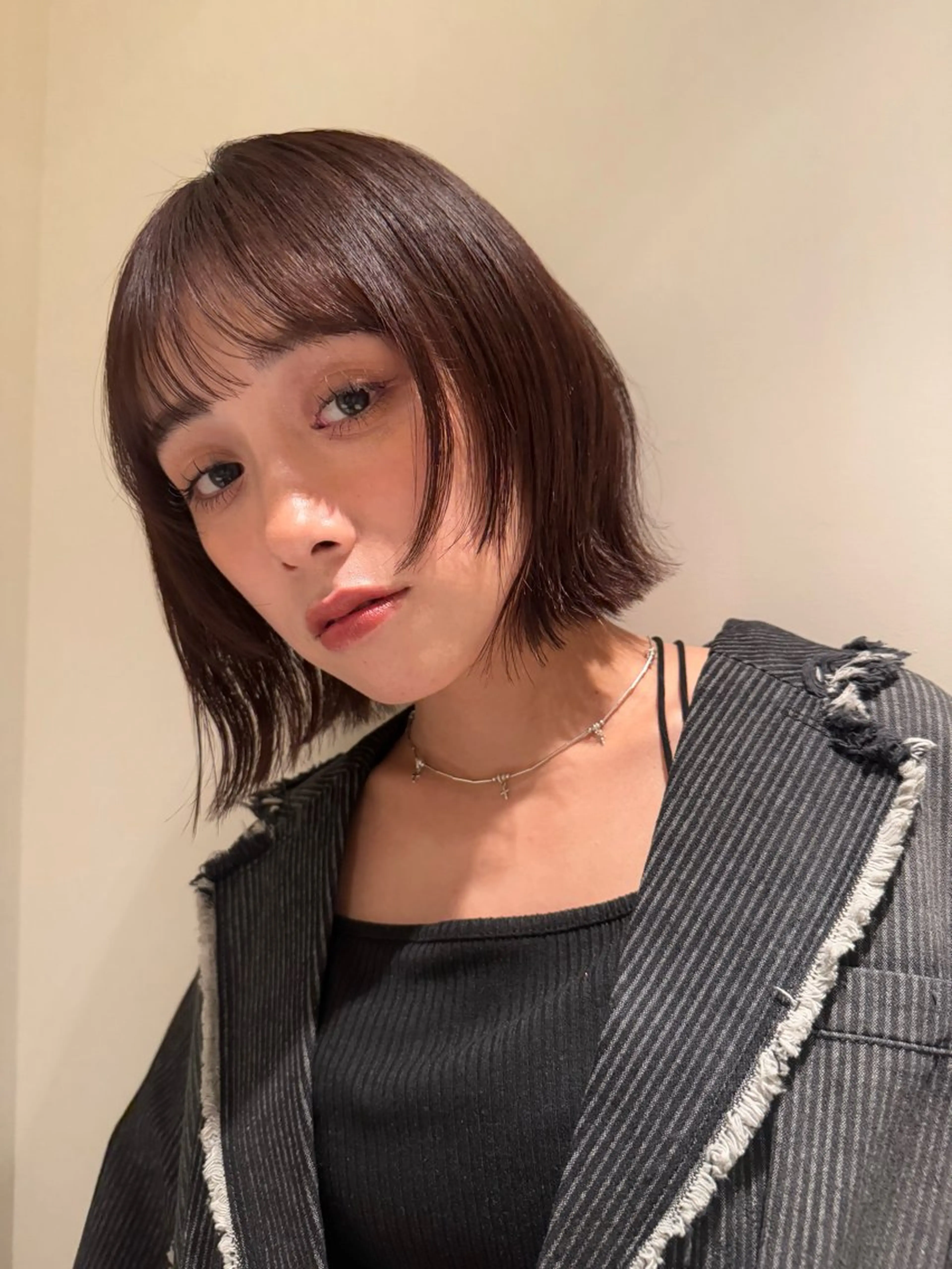 ミディアム カラー 無料ボブカットモデル 様募集中/あいらのヘアスタイル