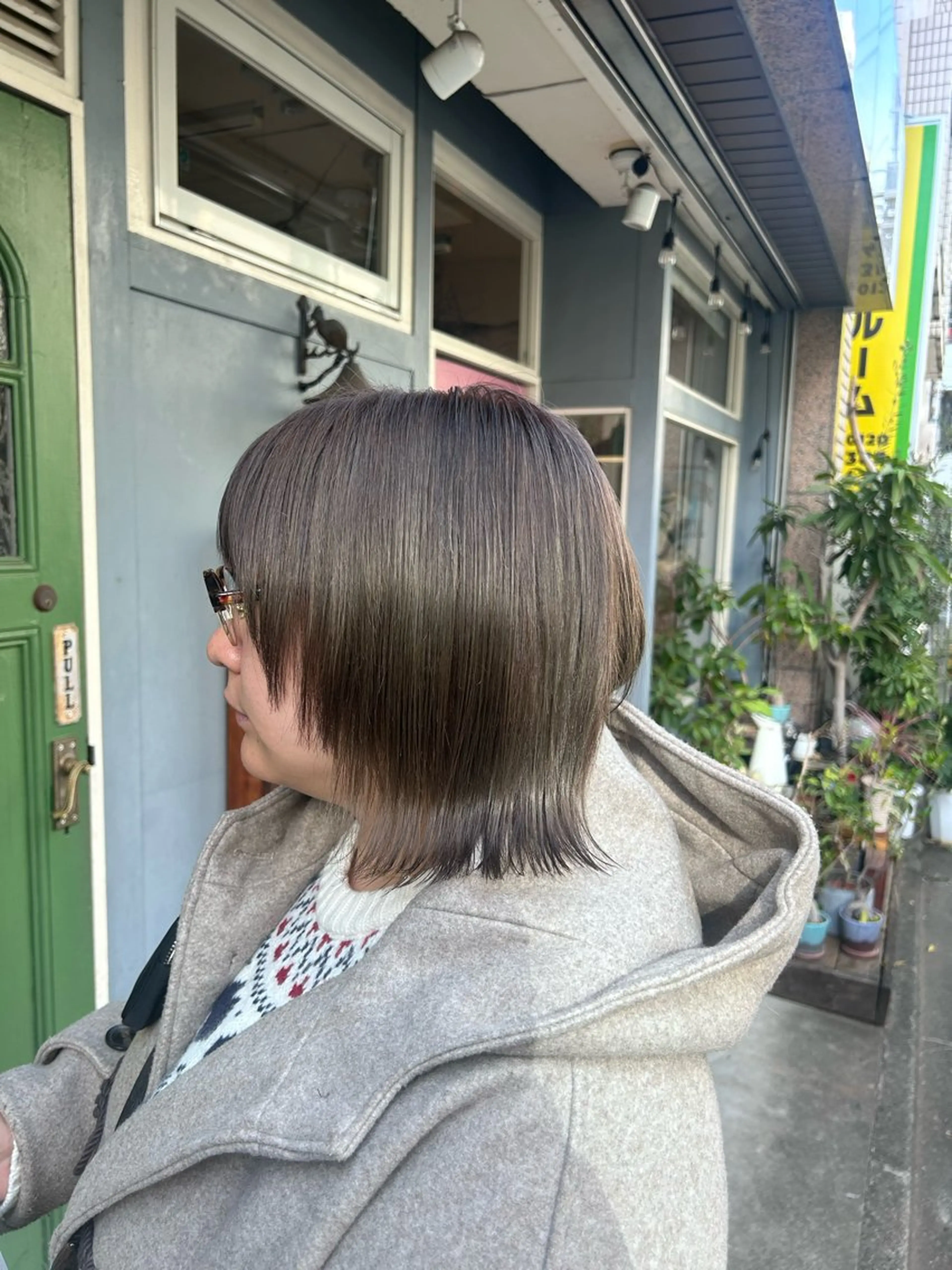 ショート カラー ダブルカラー ヘアカラー 清水千優/パーマ/透 明感カラー/メンズのヘアスタイル