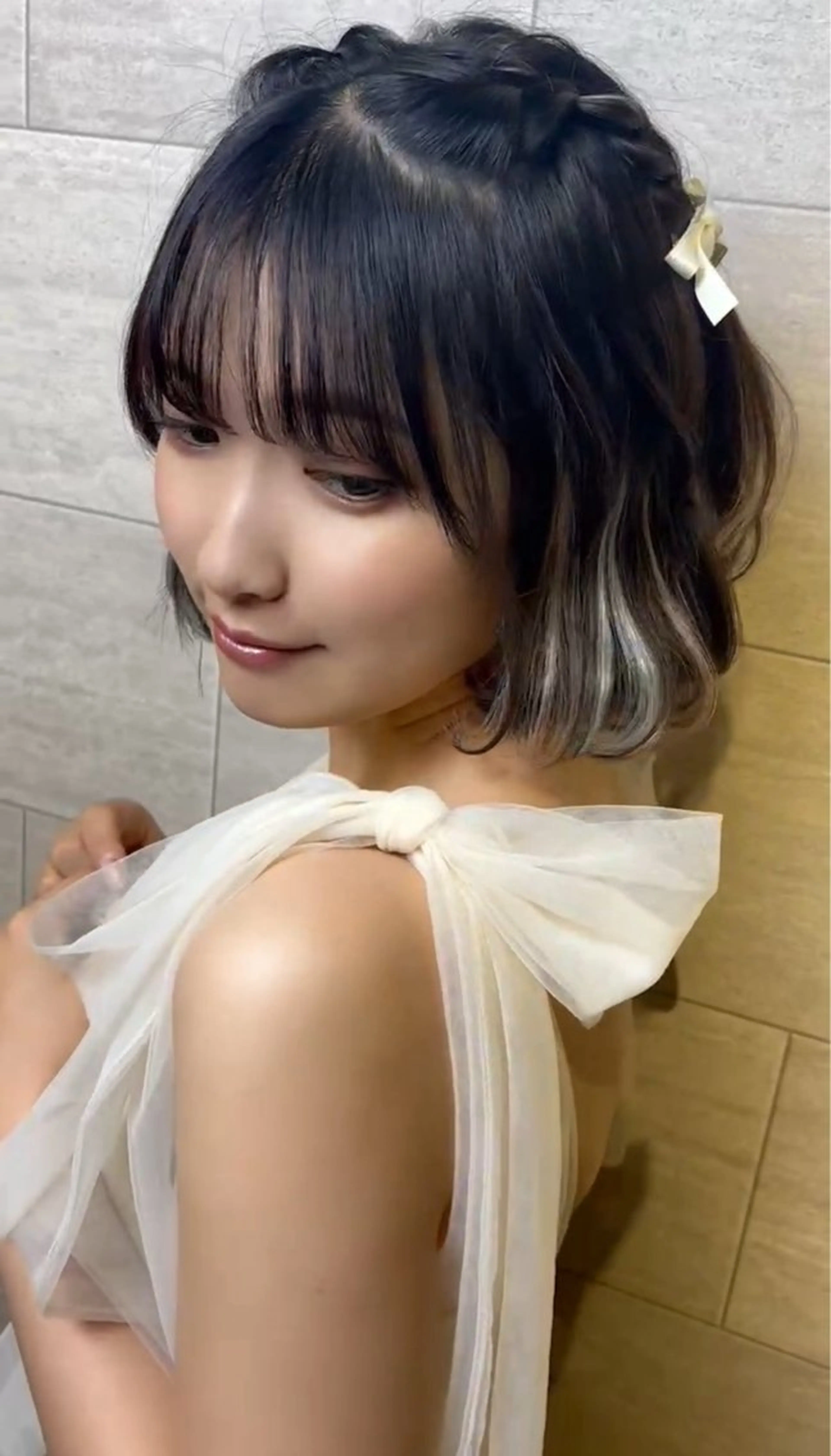 ヘアアレンジ ボブ エクステ u Eriko/ ヘアセット/美髪のヘアスタイル