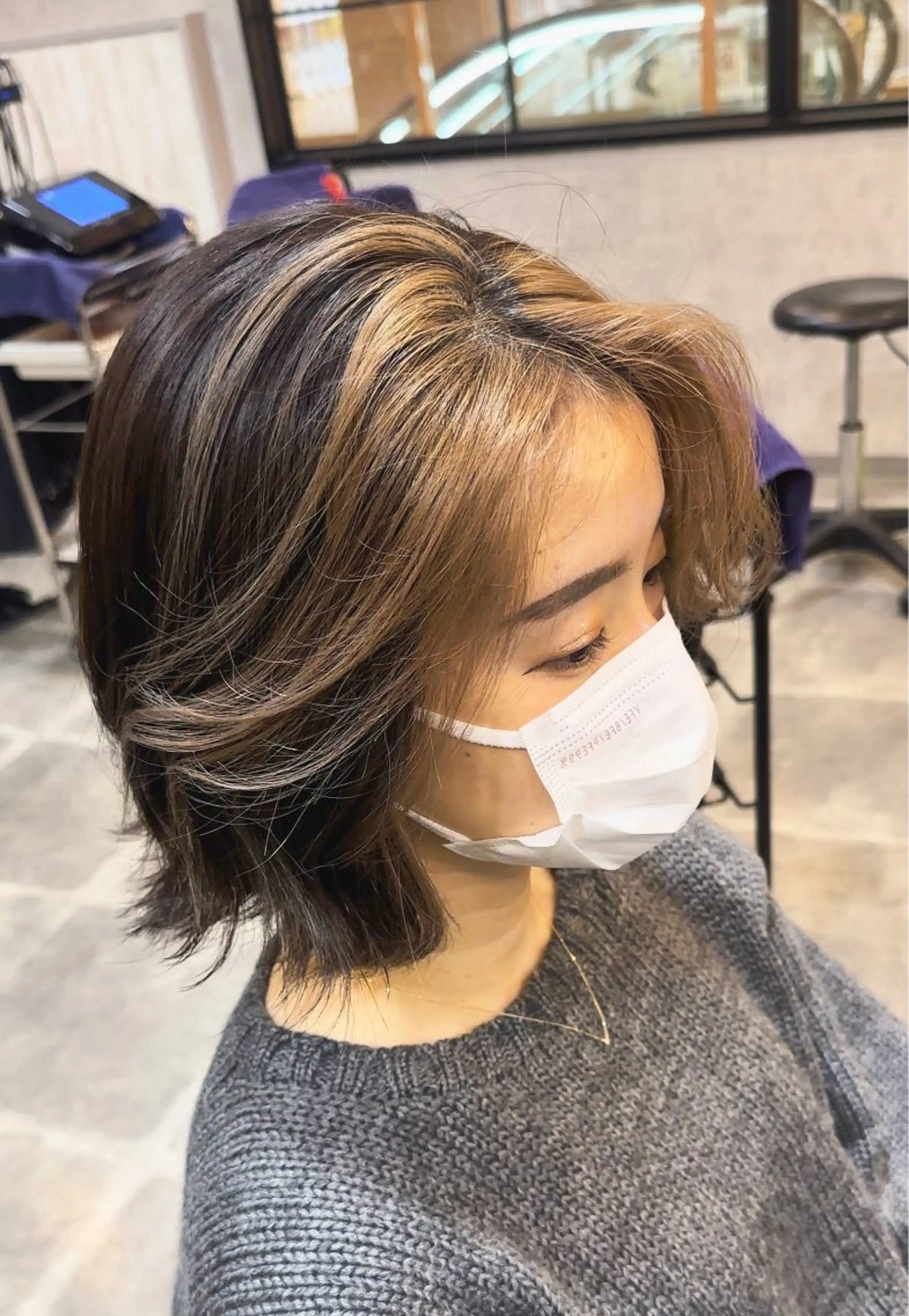ショート カラー Bonheur  KAWANISHI所属・ノンダメージ 🥑mikubanのヘアスタイル
