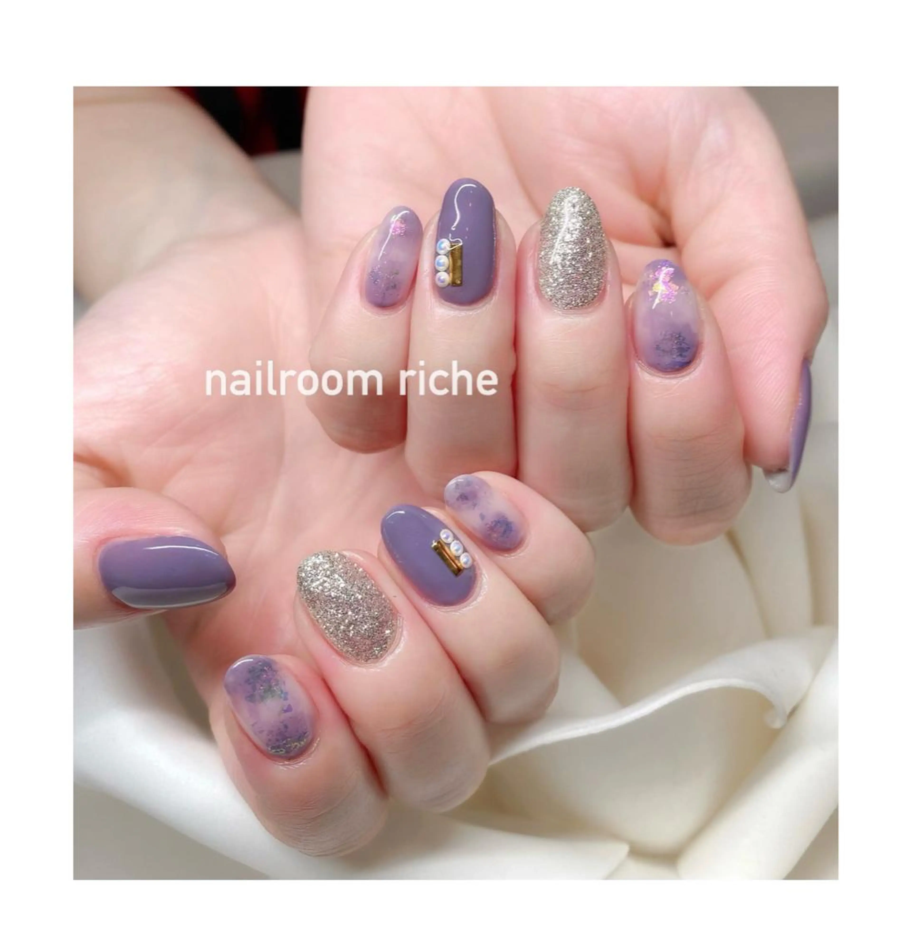 ネイル ハンドネイル nailroom richeのネイルデザイン