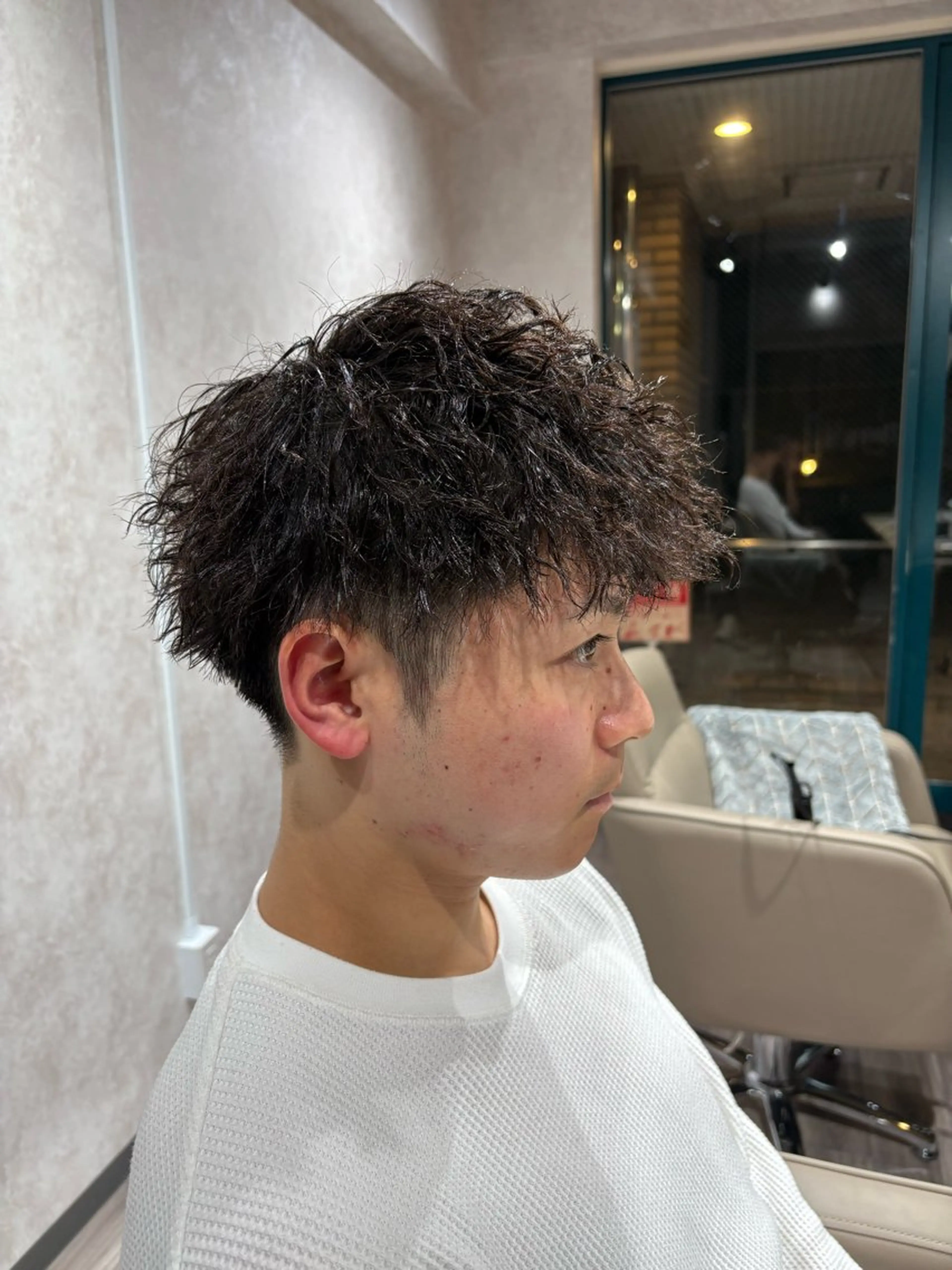 メンズ カット パーマ 林 将大のヘアスタイル