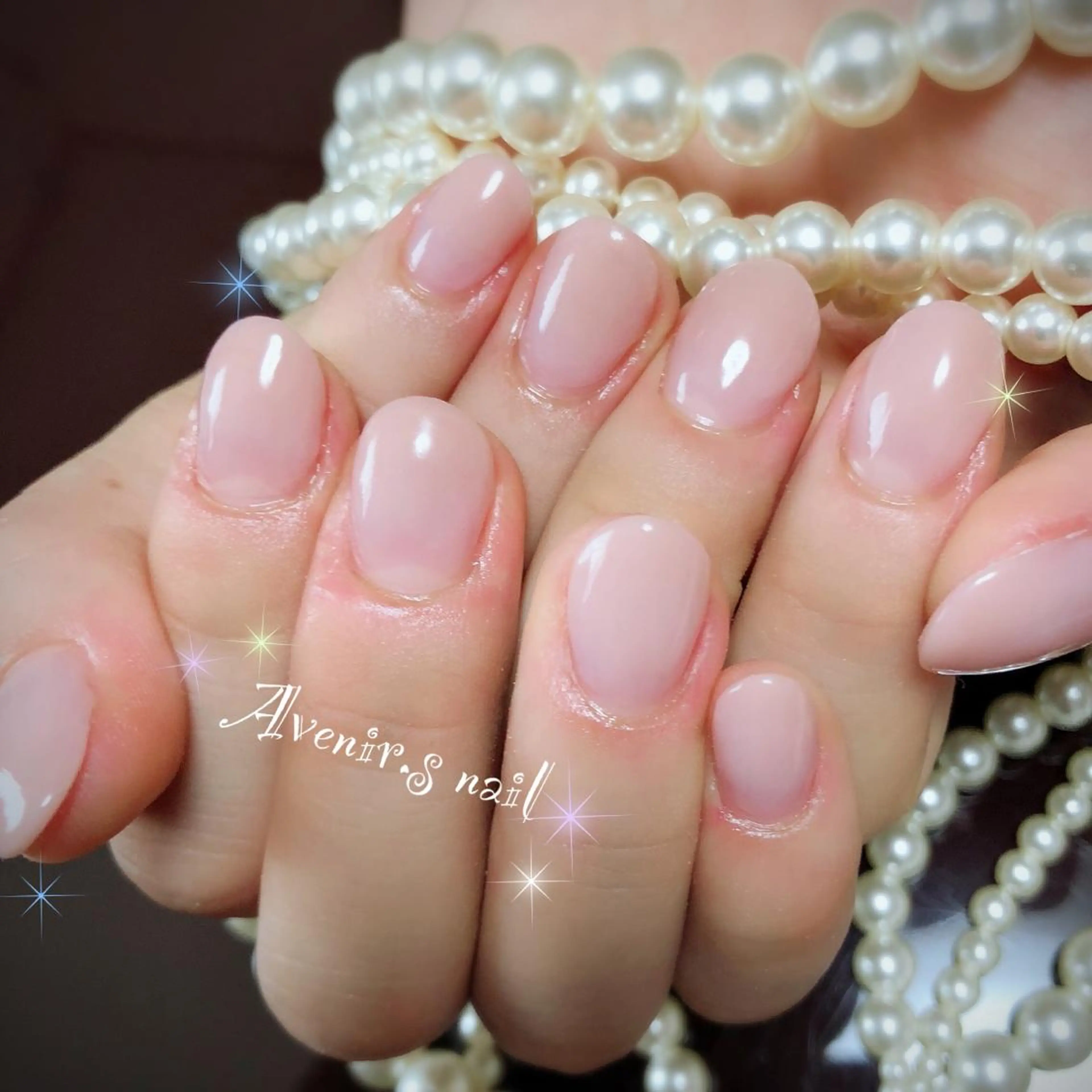 ネイル スカルプネイル ショートネイル Home Salon Avenir.のネイルデザイン