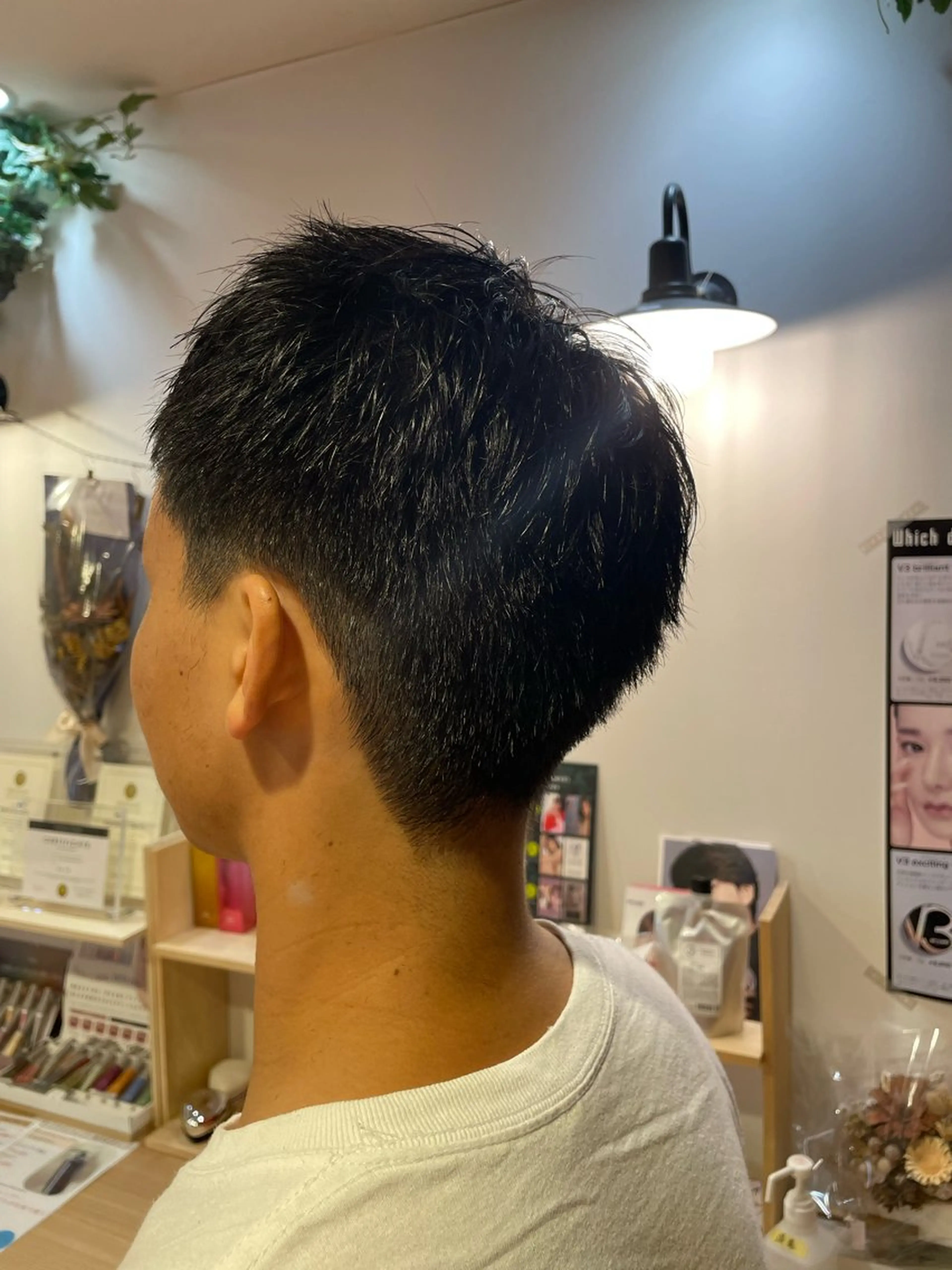 メンズ 刈り上げ 坂元 心愛のヘアスタイル