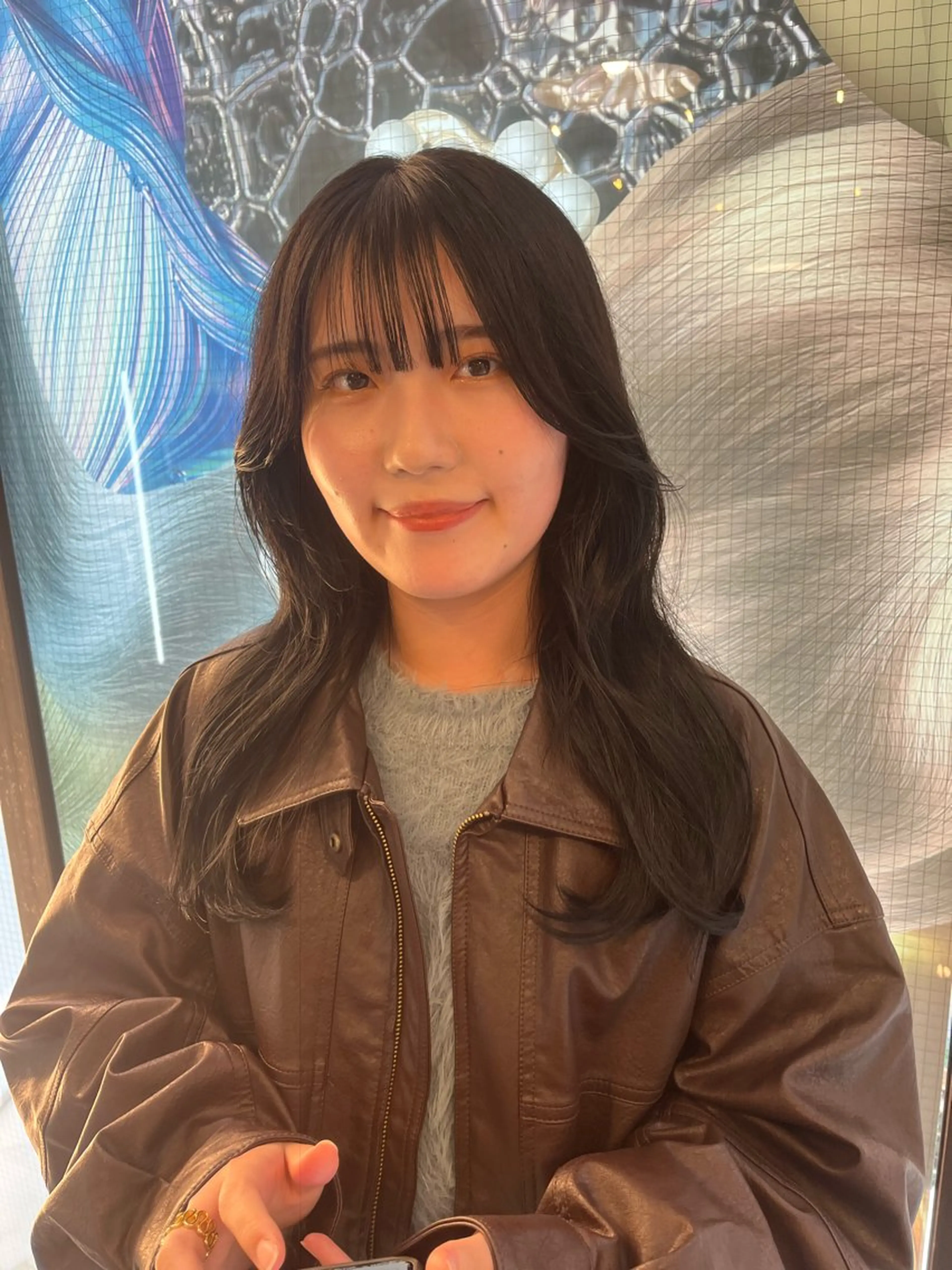 ロング カラー ヘアアレンジ @kyoniyy KYONIのヘアスタイル