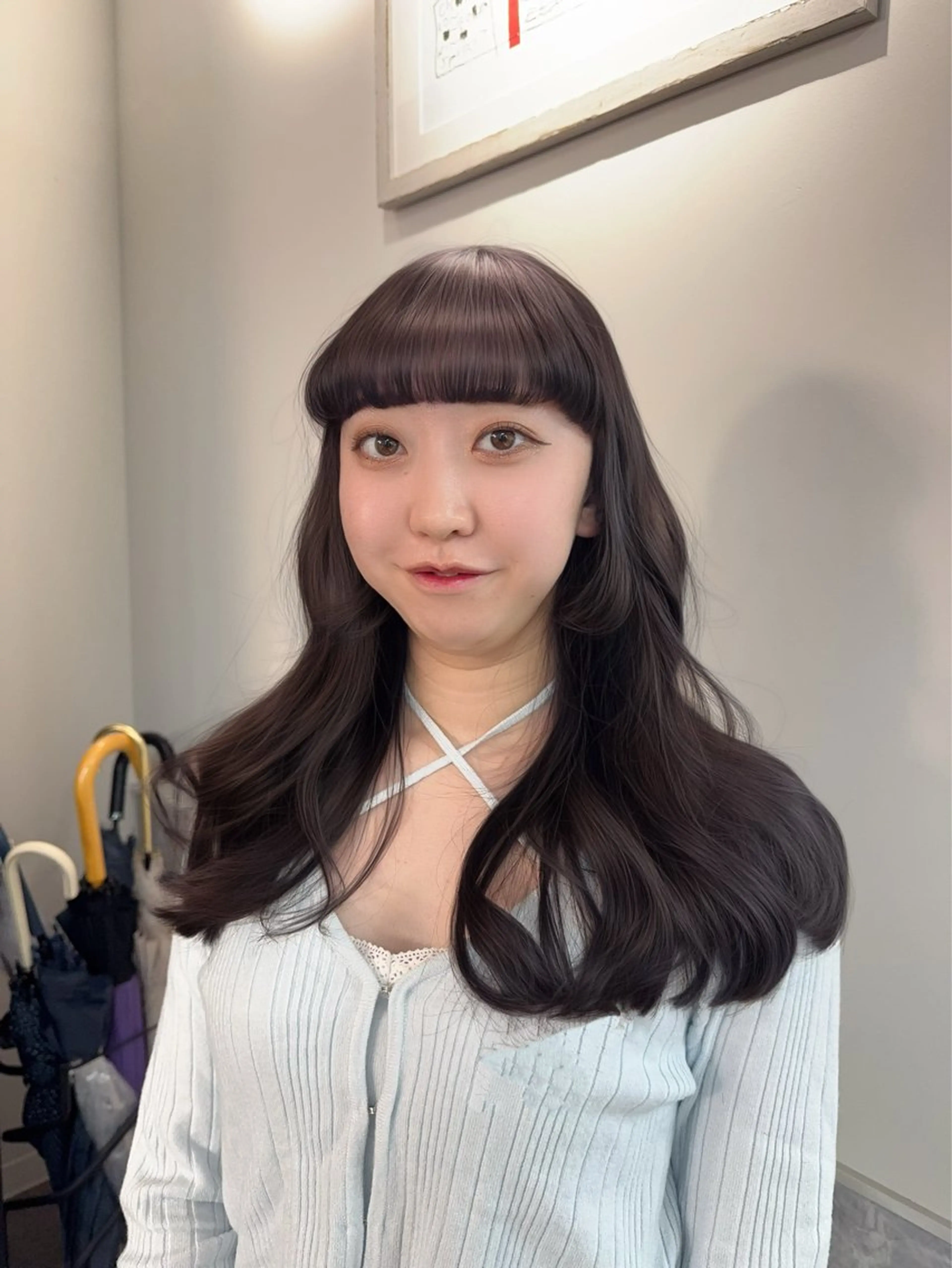 ロング 新宿/ハイトーン/ レイヤー/サカキのヘアスタイル