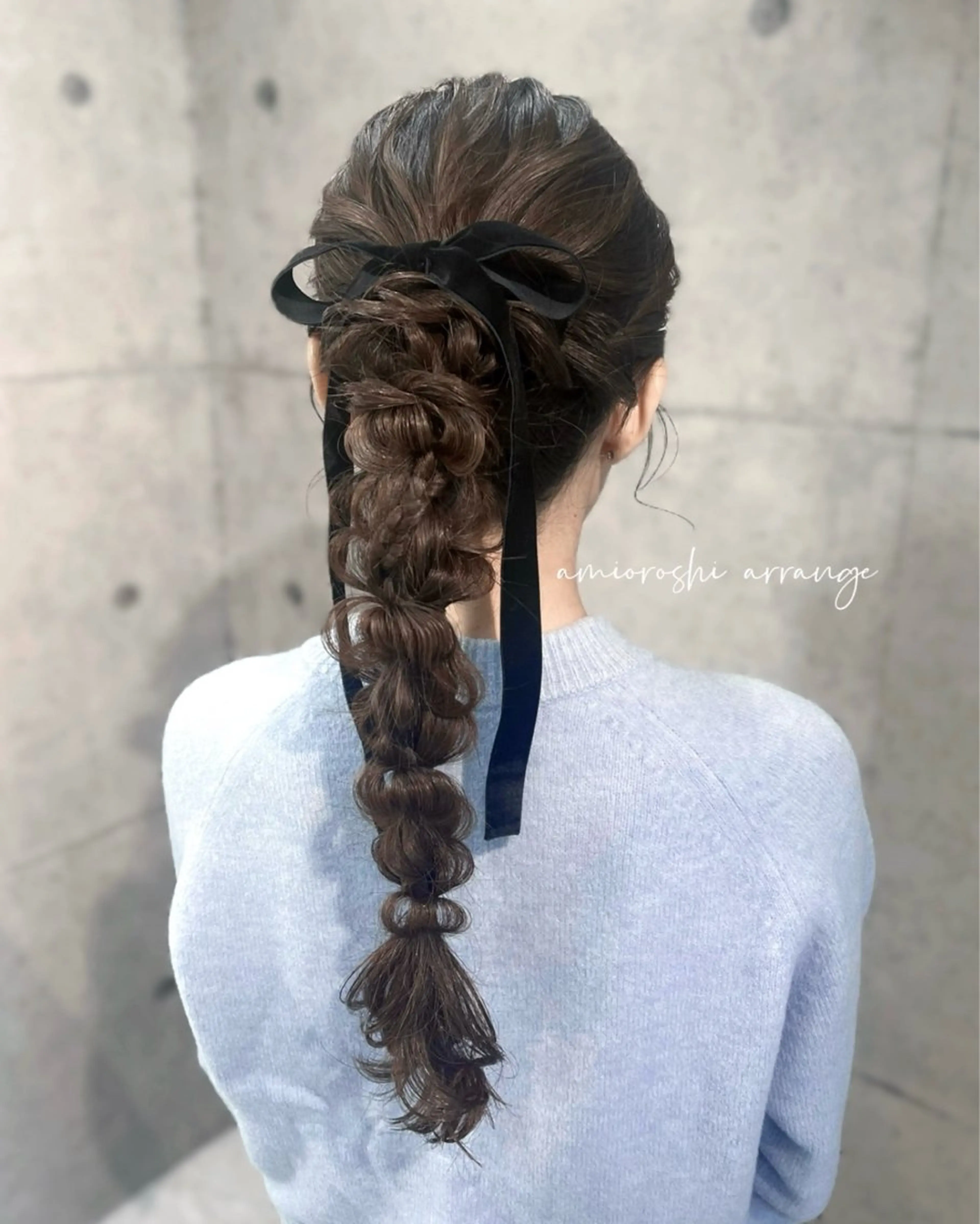 ロング ヘアアレンジ ヘアセット ヘアメイク/髪質改善 🎀Moeri🎀のヘアスタイル