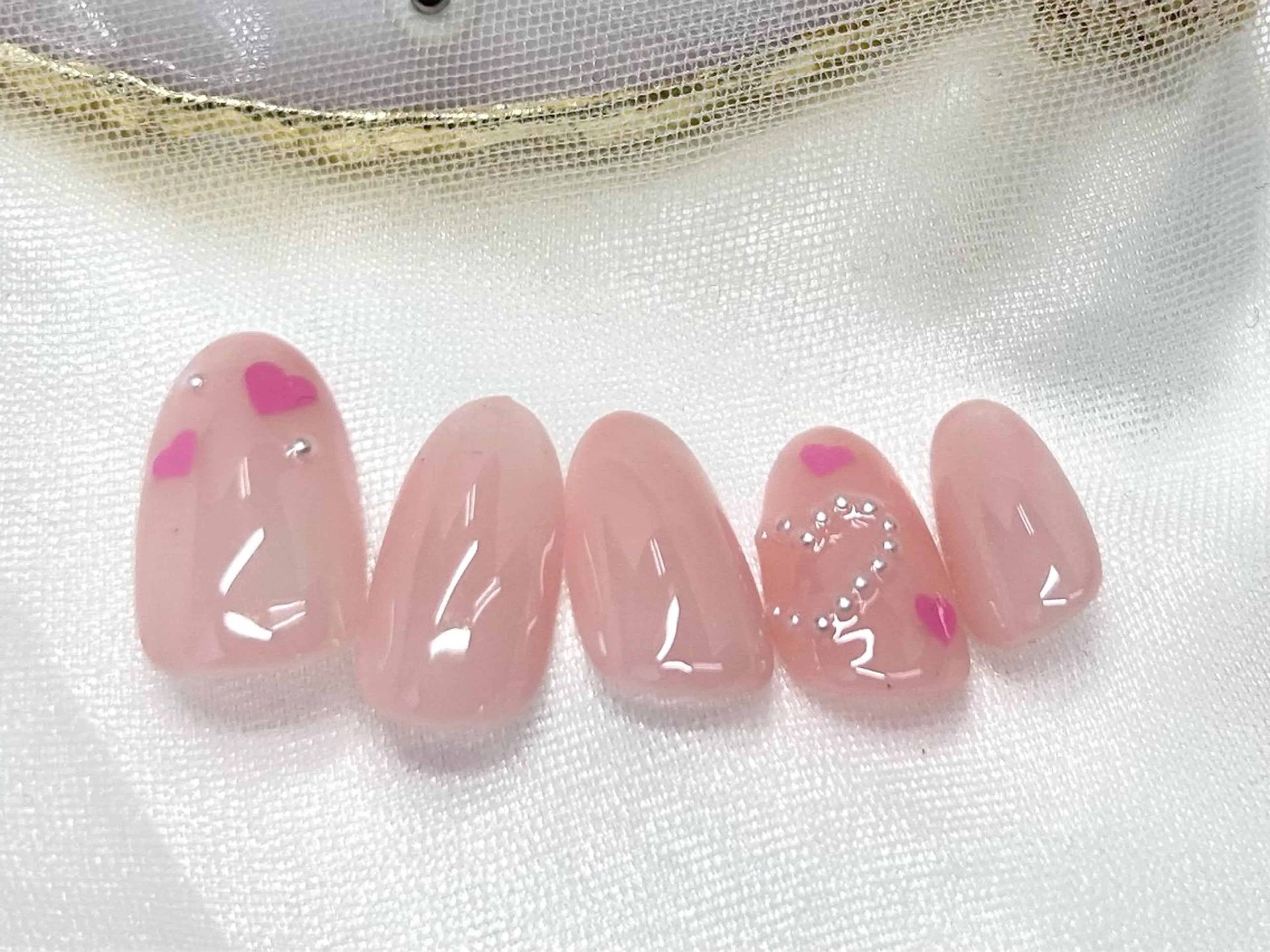 ネイル アートネイル ジェルネイル マグネットネイル ニュアンスネイル パラジェル ハンドネイル Nail Neige 錦糸町所属・Nail Neige🐈🌙のネイルデザイン
