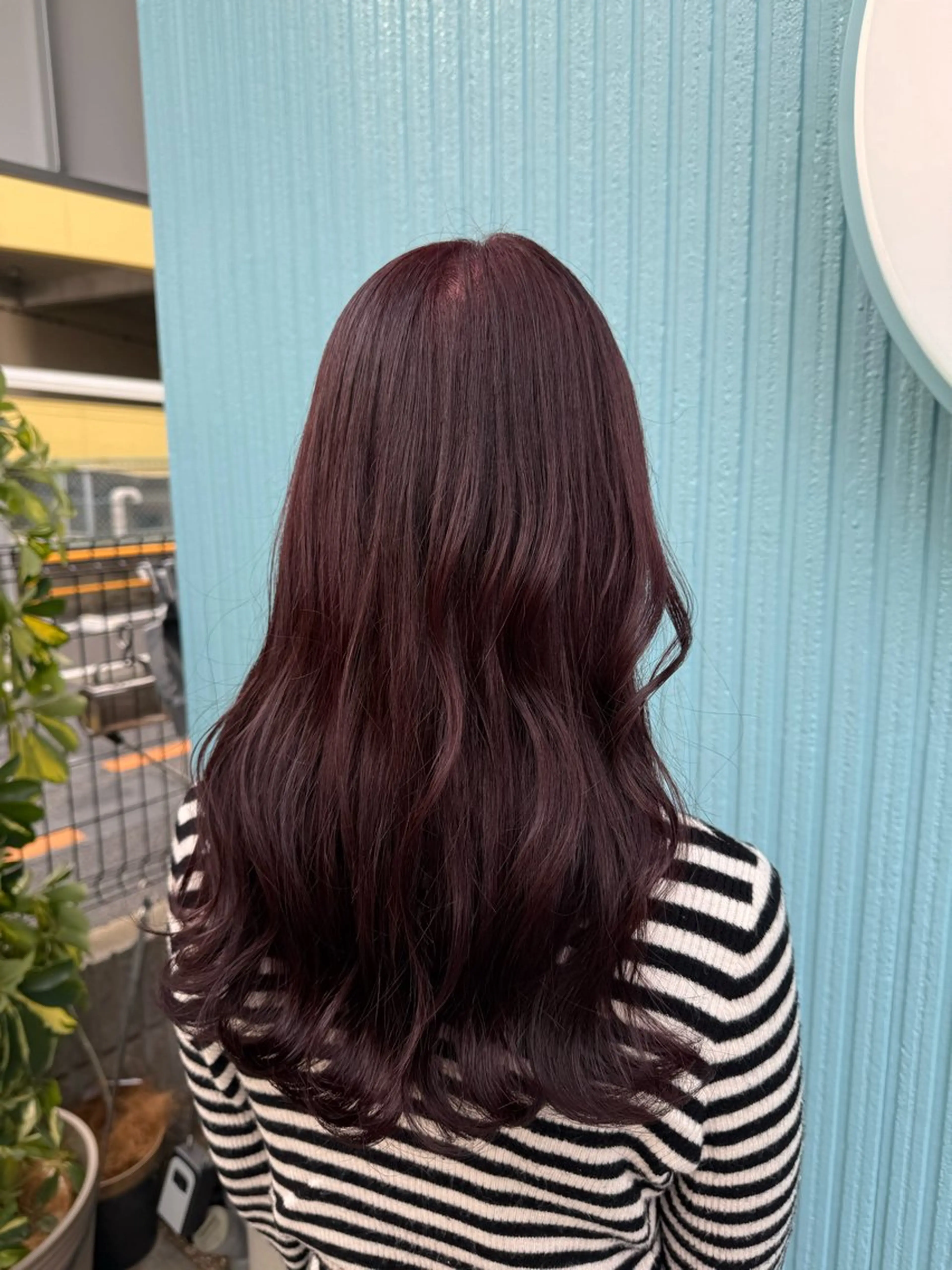 ロング カラー ラベンダーカラー ラベンダーピンク ピンクカラー ヘアカラー トリートメント ヘッドスパ 髪質改善 UN BLEACHのヘアスタイル