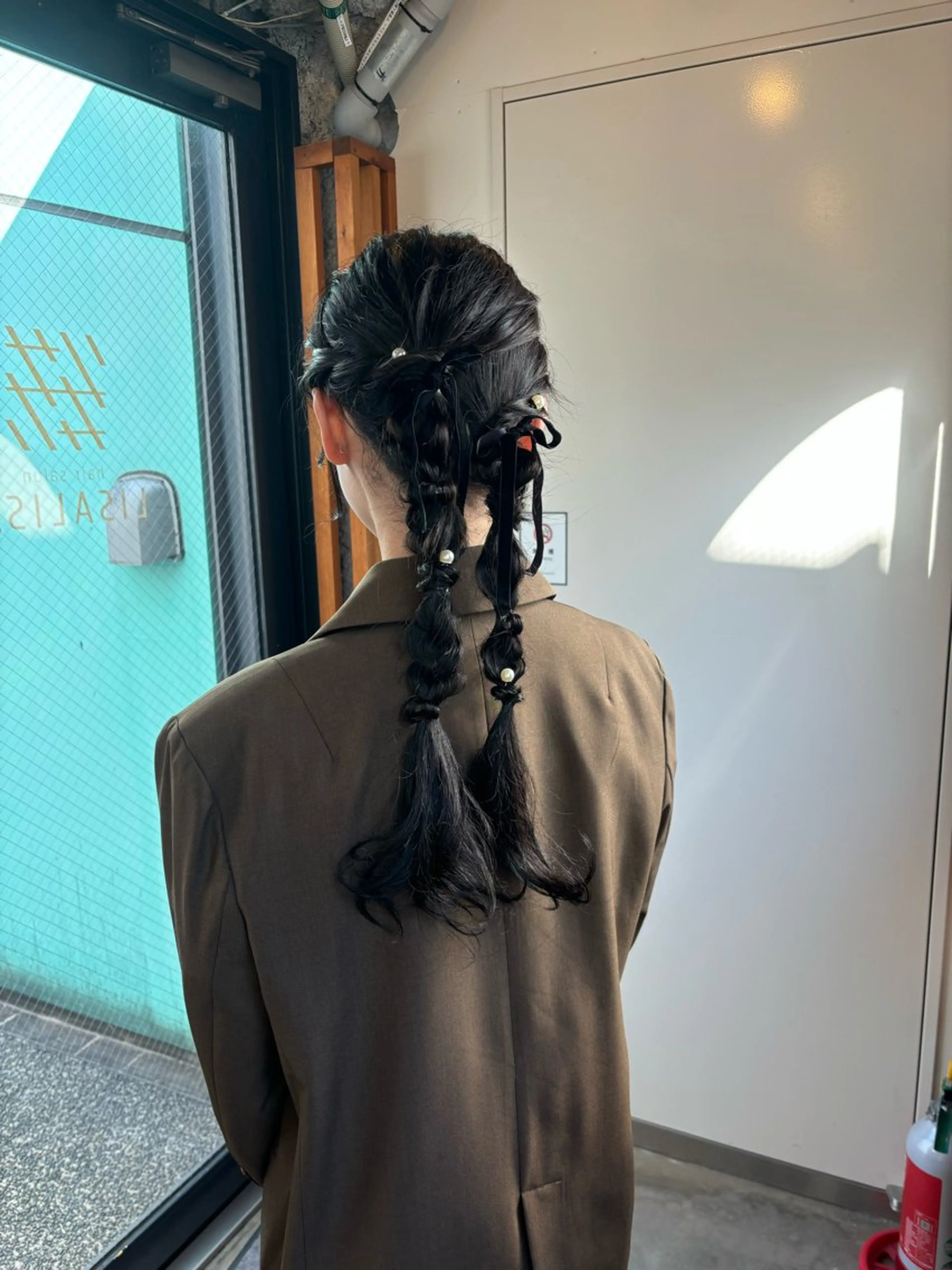 『 夏祭り🍉🌴🎆💕👭』🍉浴衣ヘアアレンジ🍉の写真