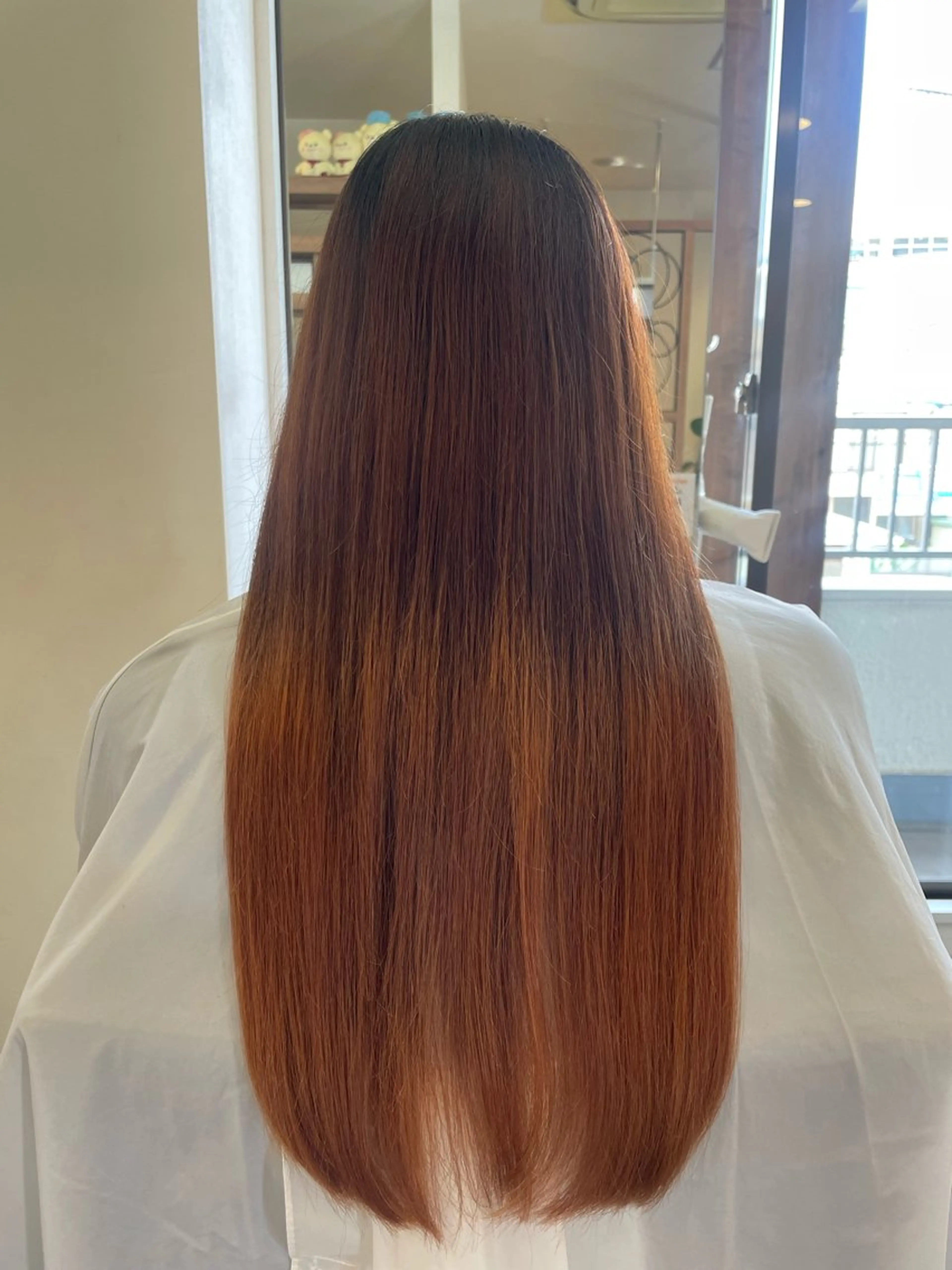 ロング アミーベル🧸🧡 井口店✂️しおりのヘアスタイル