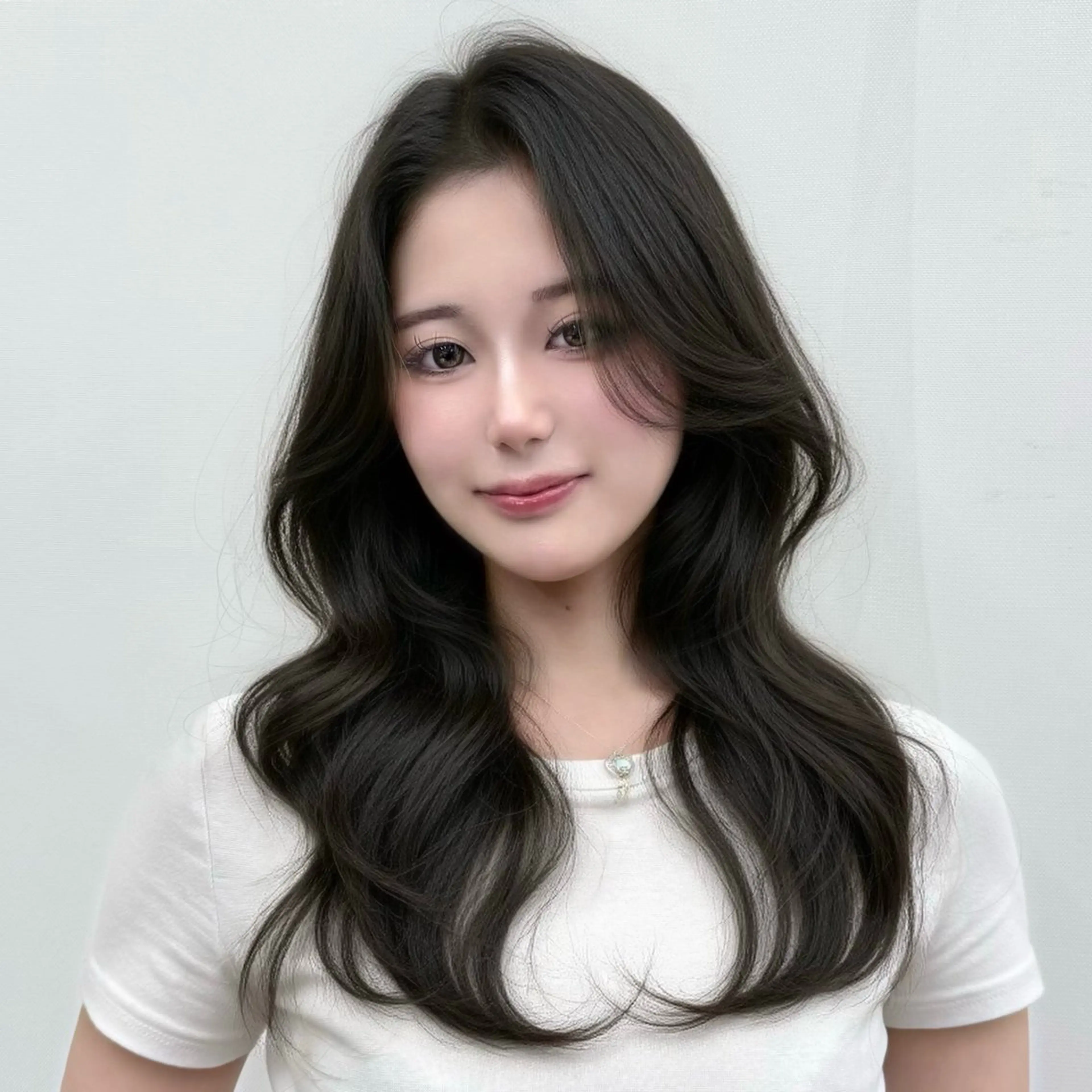 ロング カラー くびれヘア 髪質改善 韓国風ヘア レイヤーカット 似合わせカット 韓国ヘア🇰🇷× 髪質改善🫧テルのヘアスタイル