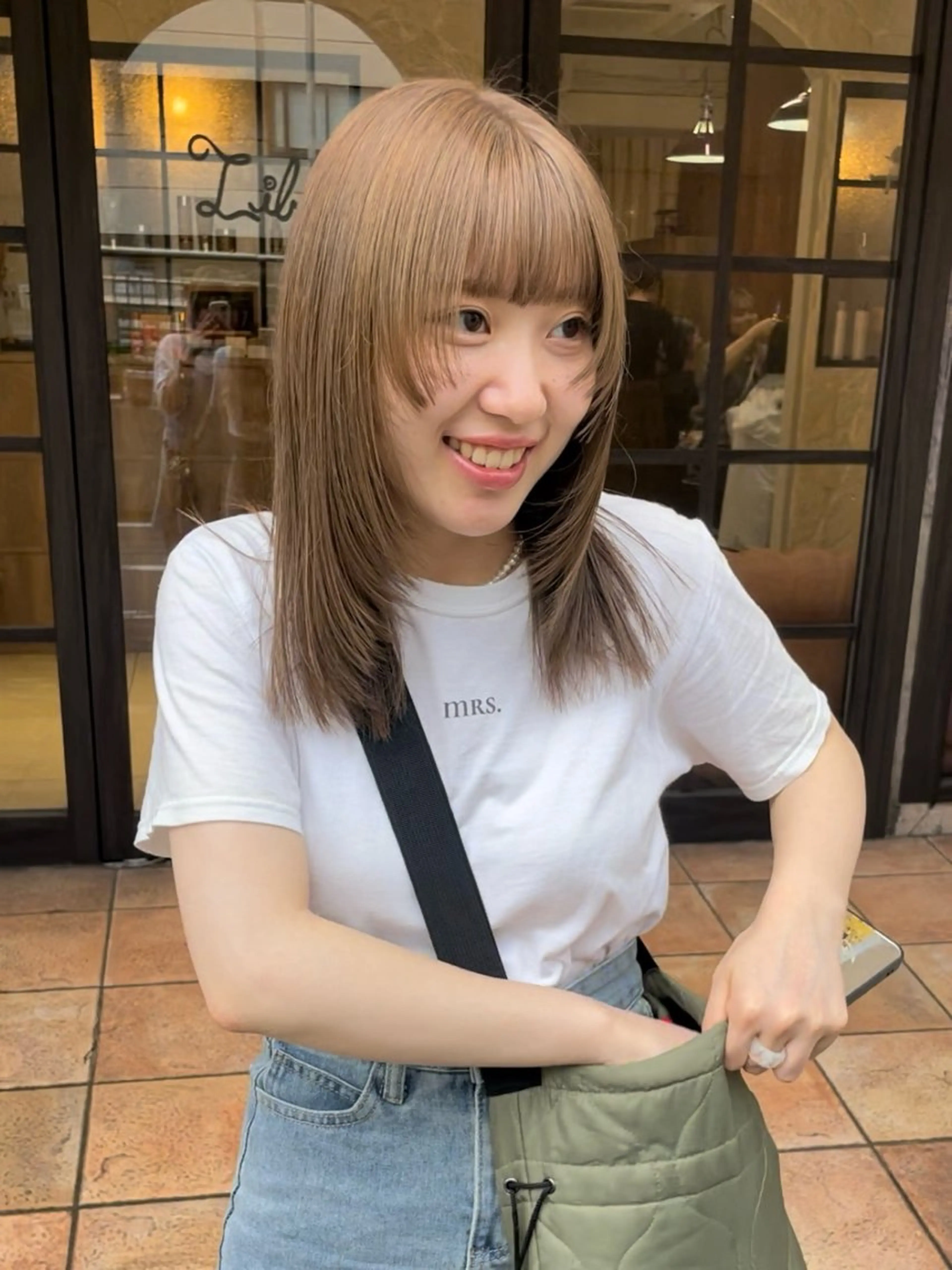 《8/8.12限定✨1番人気☆･:*》カット➕透明感カラー👩🏼🎶ྀི➕システム4stepトリートメント🪽💞の写真