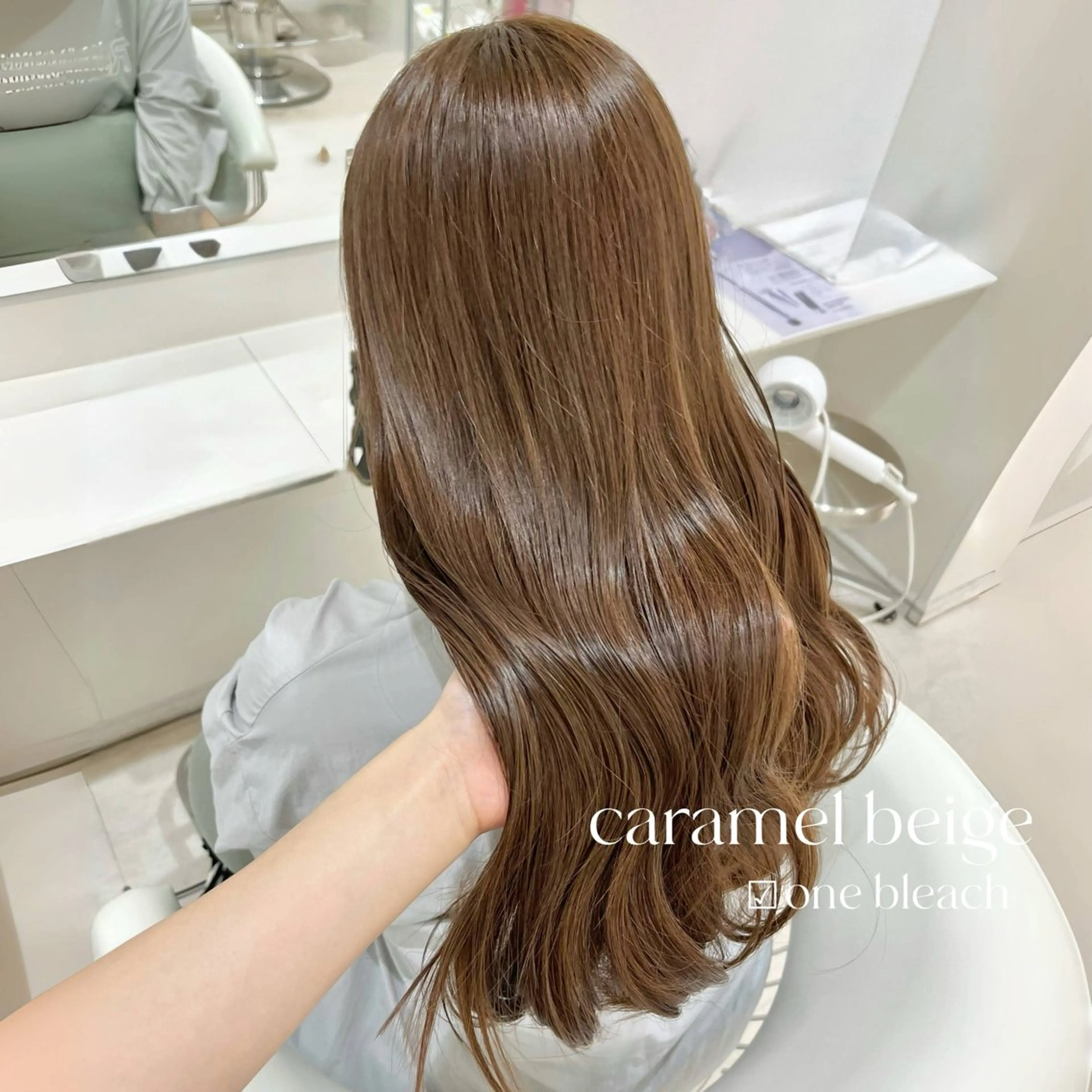 ロング カラー ヘアカラー ParveMix￤ 大賀さつき🍨🤍のヘアスタイル