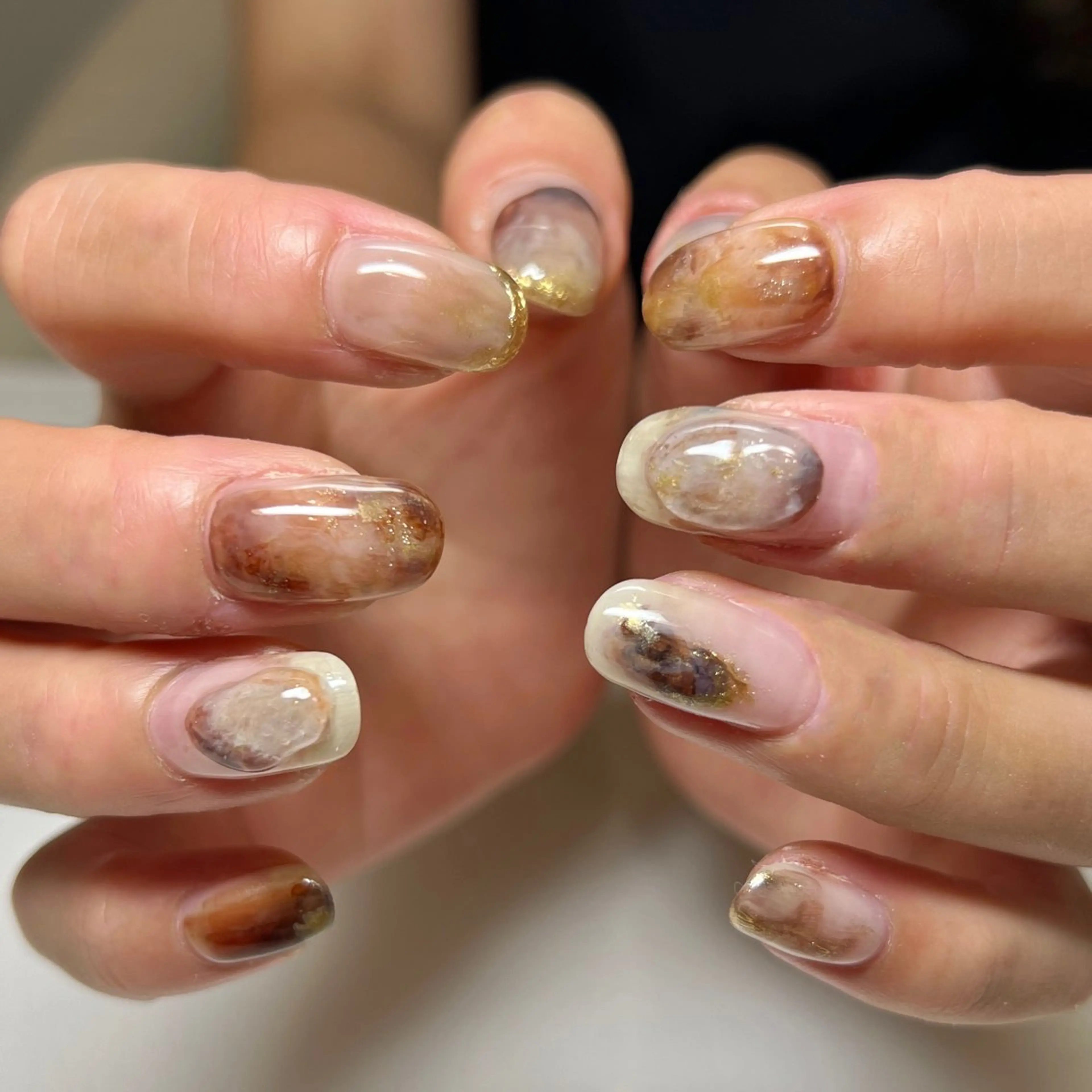 ネイル ニュアンスネイル ハンドネイル REHTOF 【銀座駅徒歩1分】のネイルデザイン