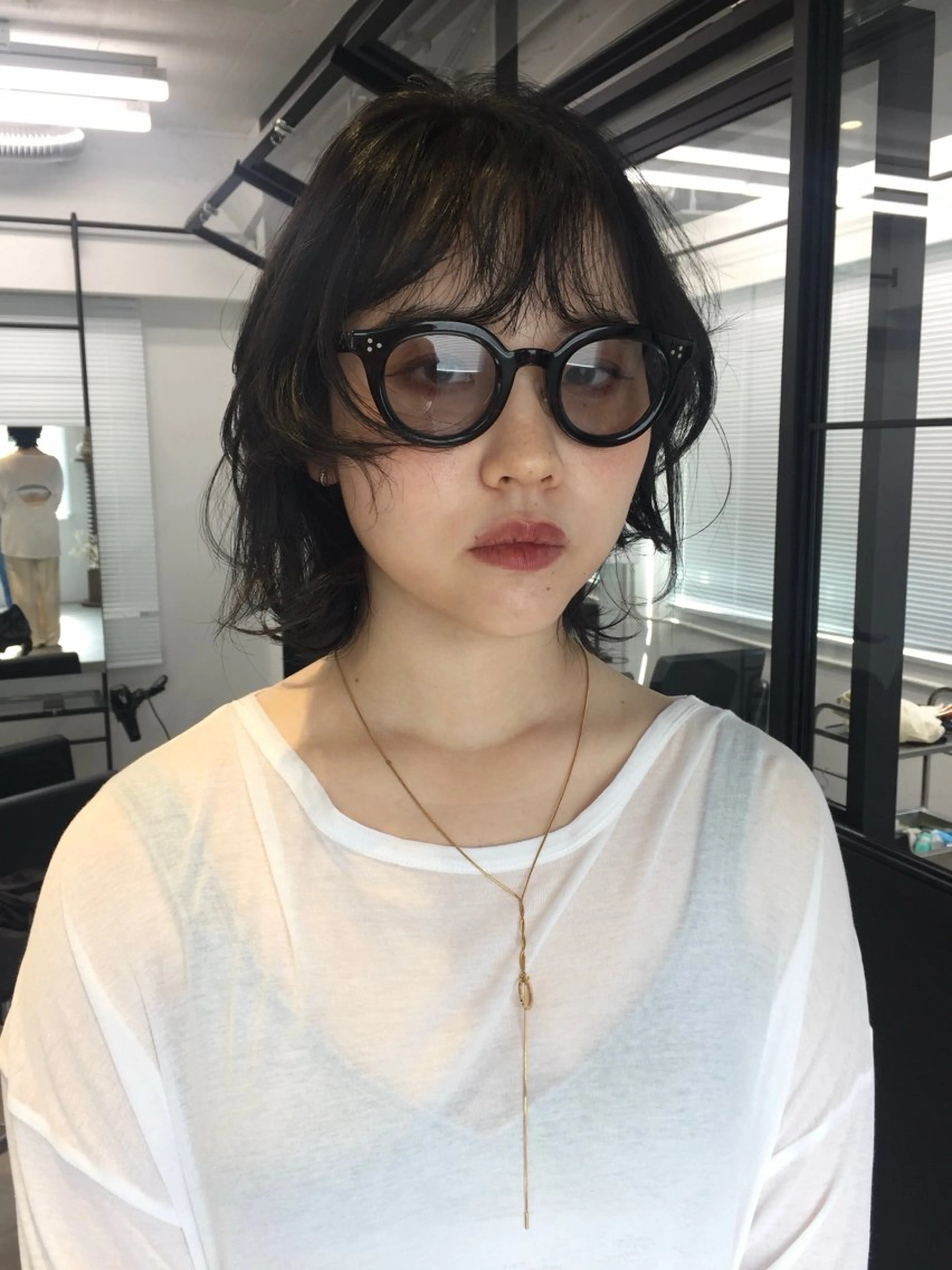 【透明感カラー】one color+ treatment🌿の写真