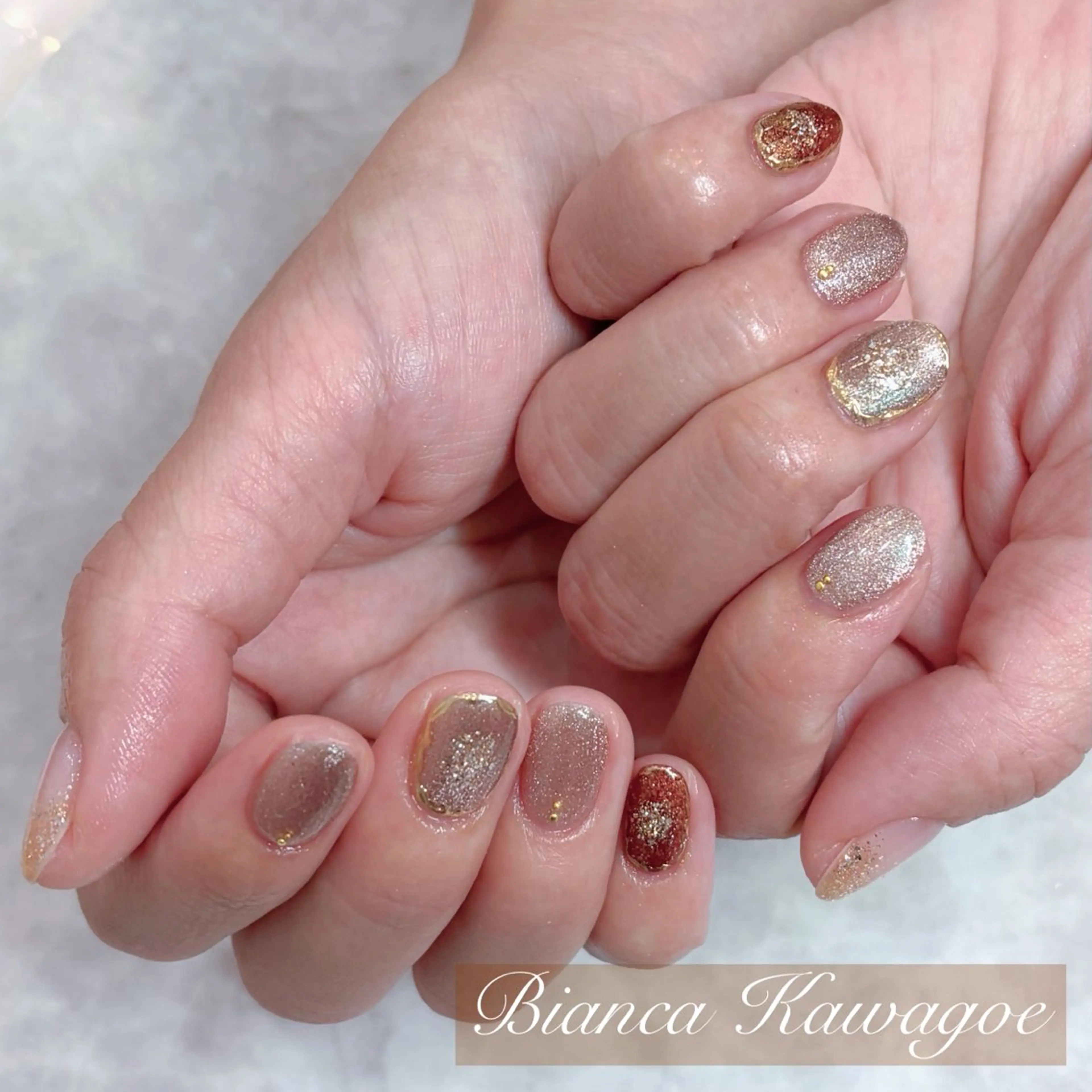 《10/4までのご来店限定》【オフあり】ハンド💅定額デザインコース🎀パラジェル変更🉑/川越/本川越の写真