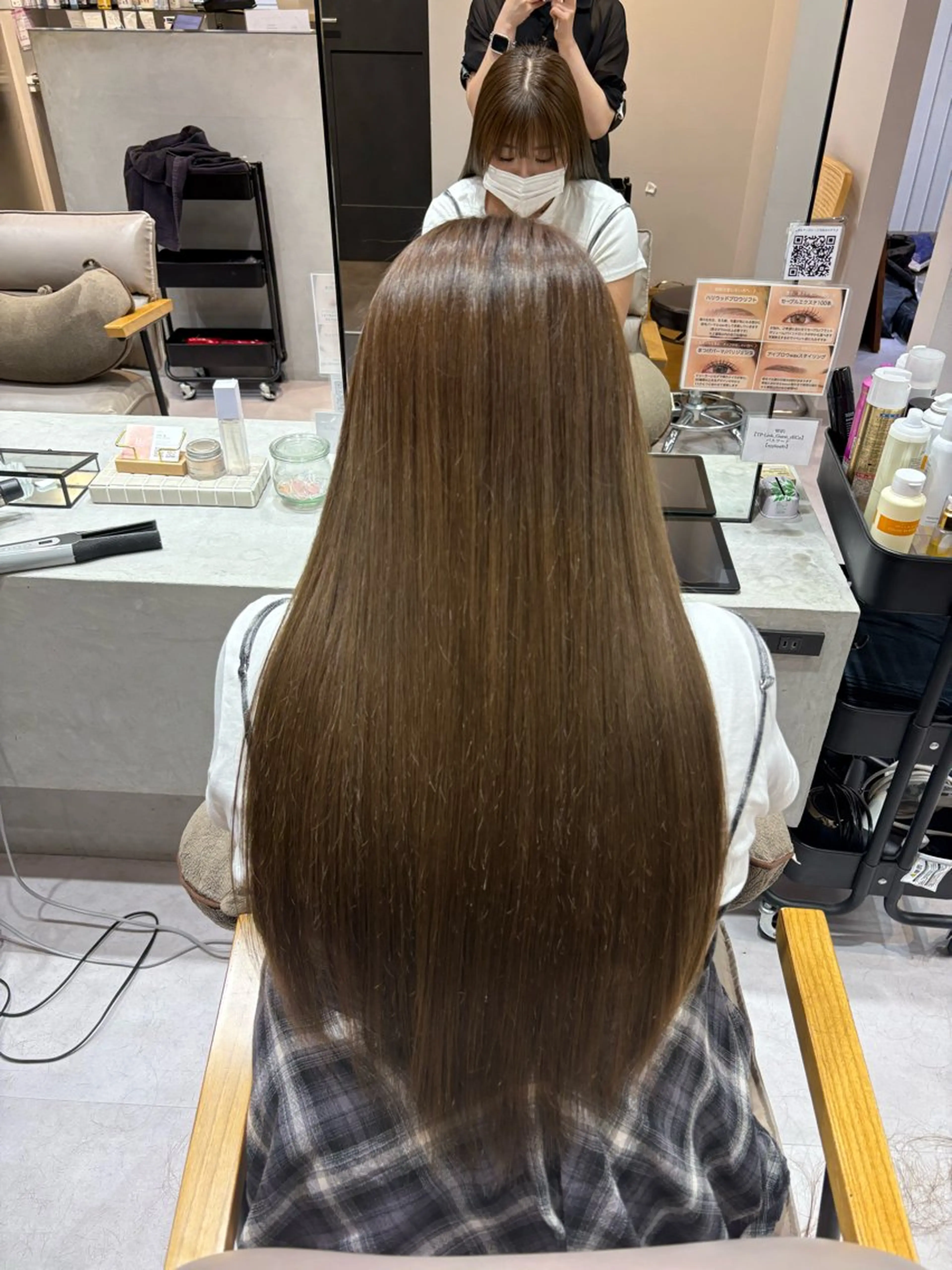 ロング カット ヘアカラー 🫧透明感カラー 特化美容師/すず🫧のヘアスタイル