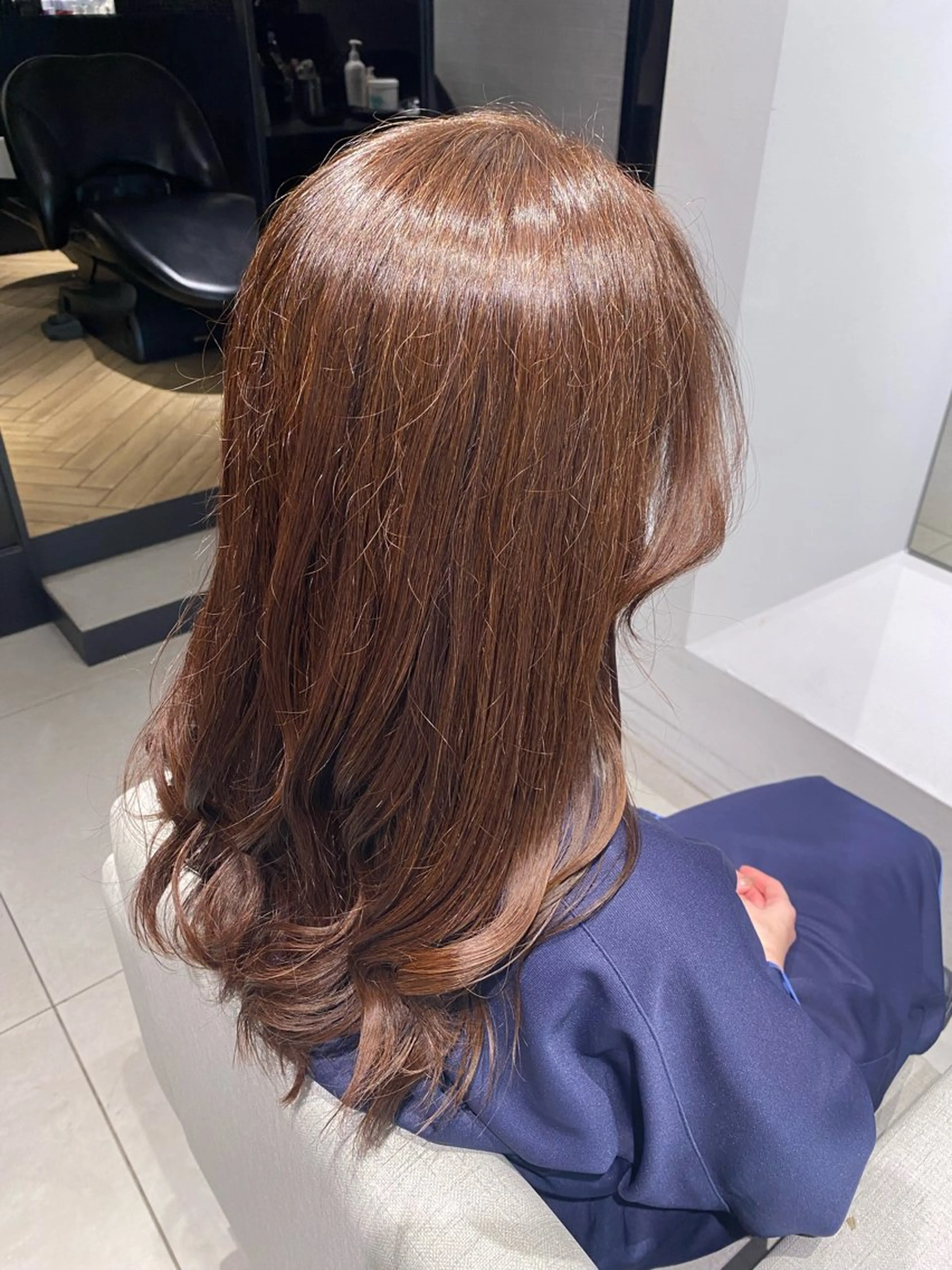 ロング カラー ロング ヘアカラー トリートメント stair:case 🌱安藤風香🌱🦖のヘアスタイル