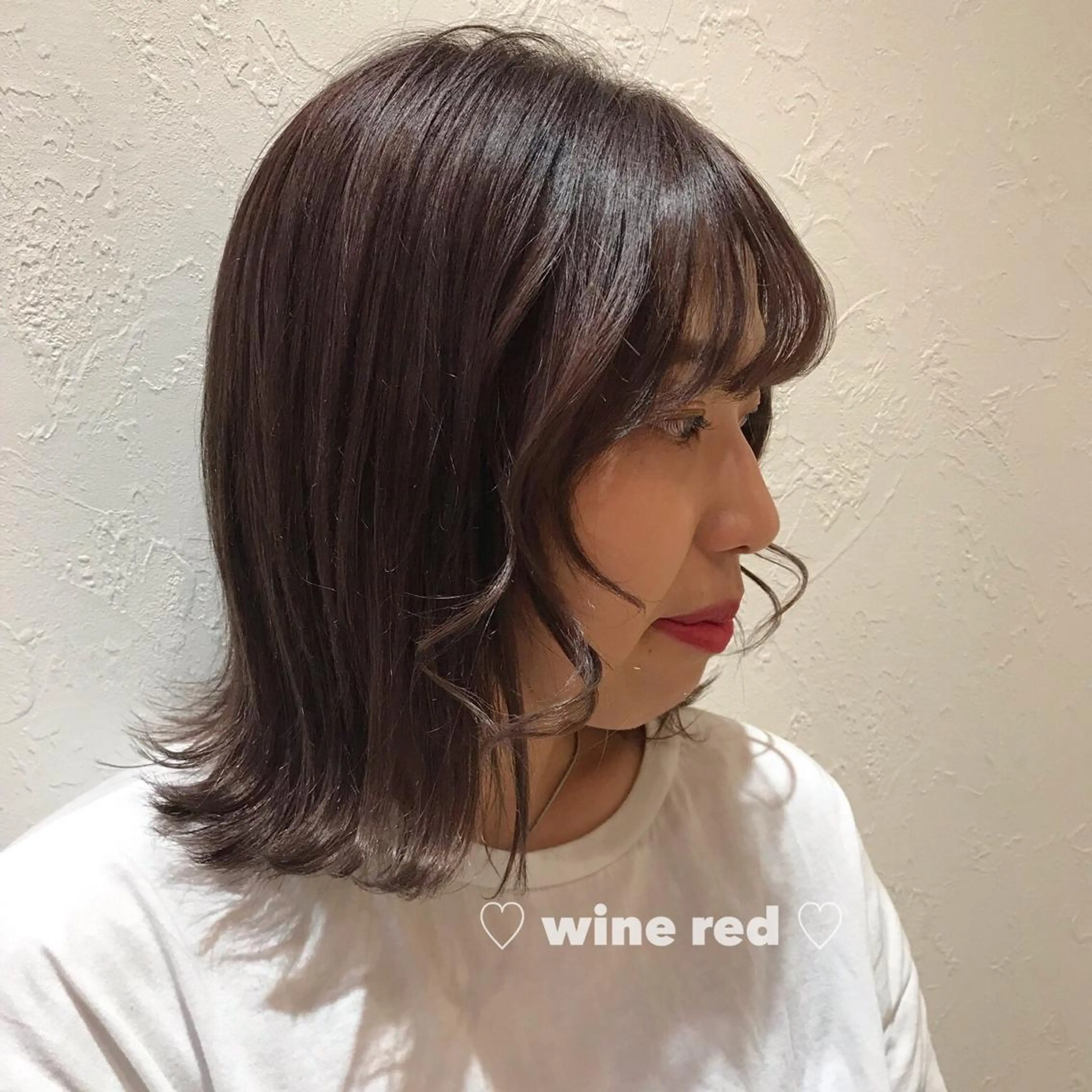 ミディアム ブリーチなしカラー ダブルカラーエクステのヘアスタイル