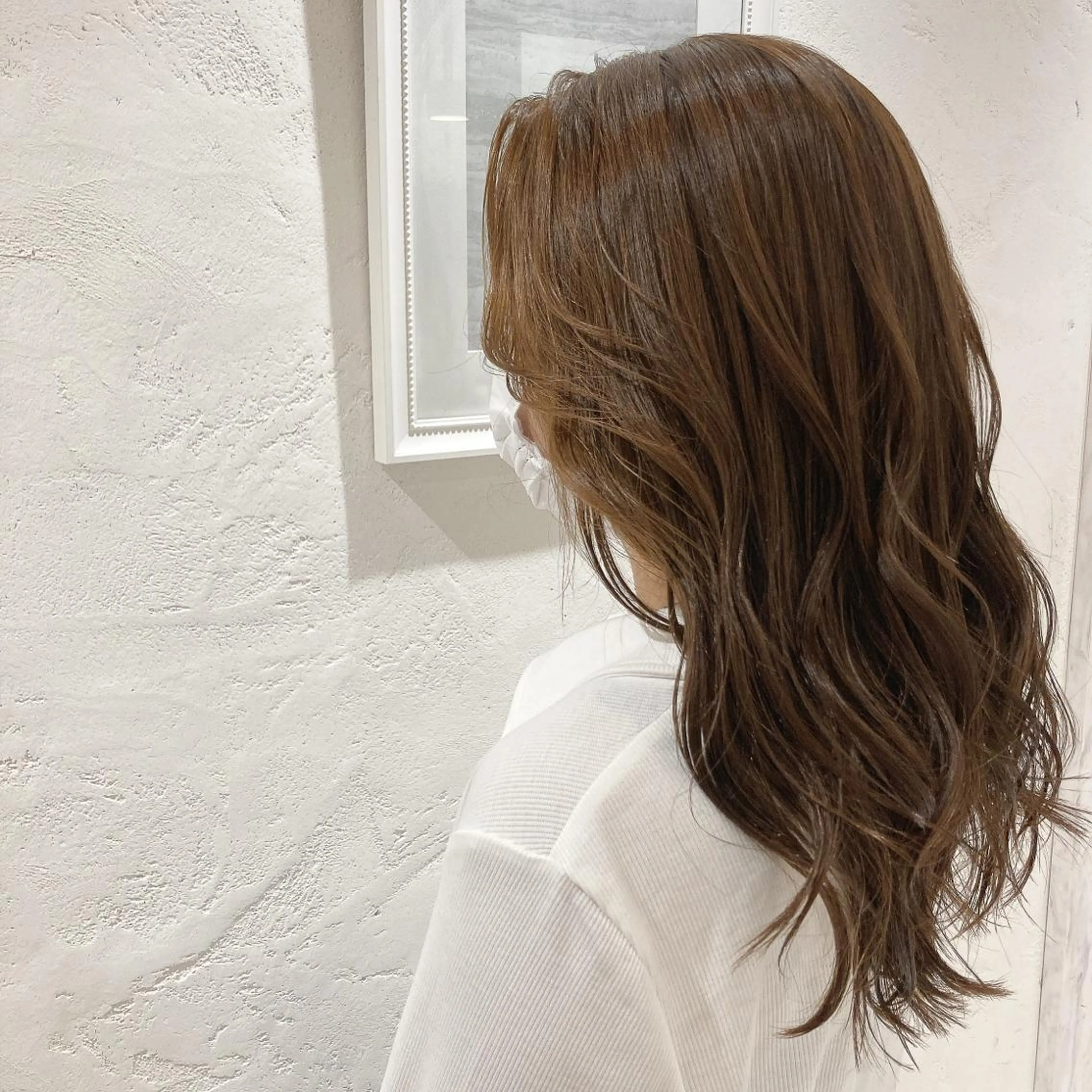 セミロング 縮毛矯正 トリートメント 🌈艶髪🌈 ✂️RIKIのヘアスタイル