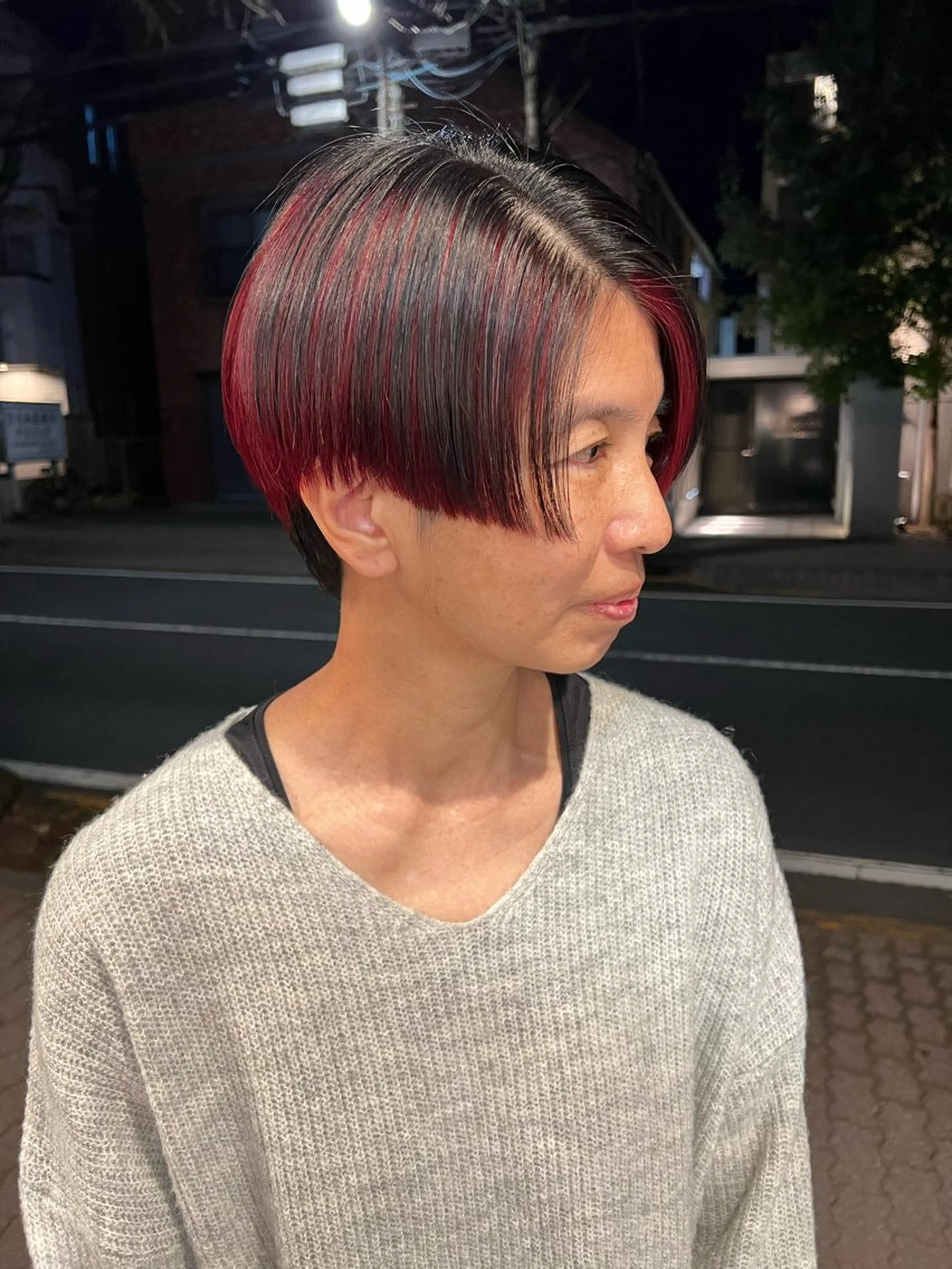 ショート デザインカット 加藤園のヘアスタイル