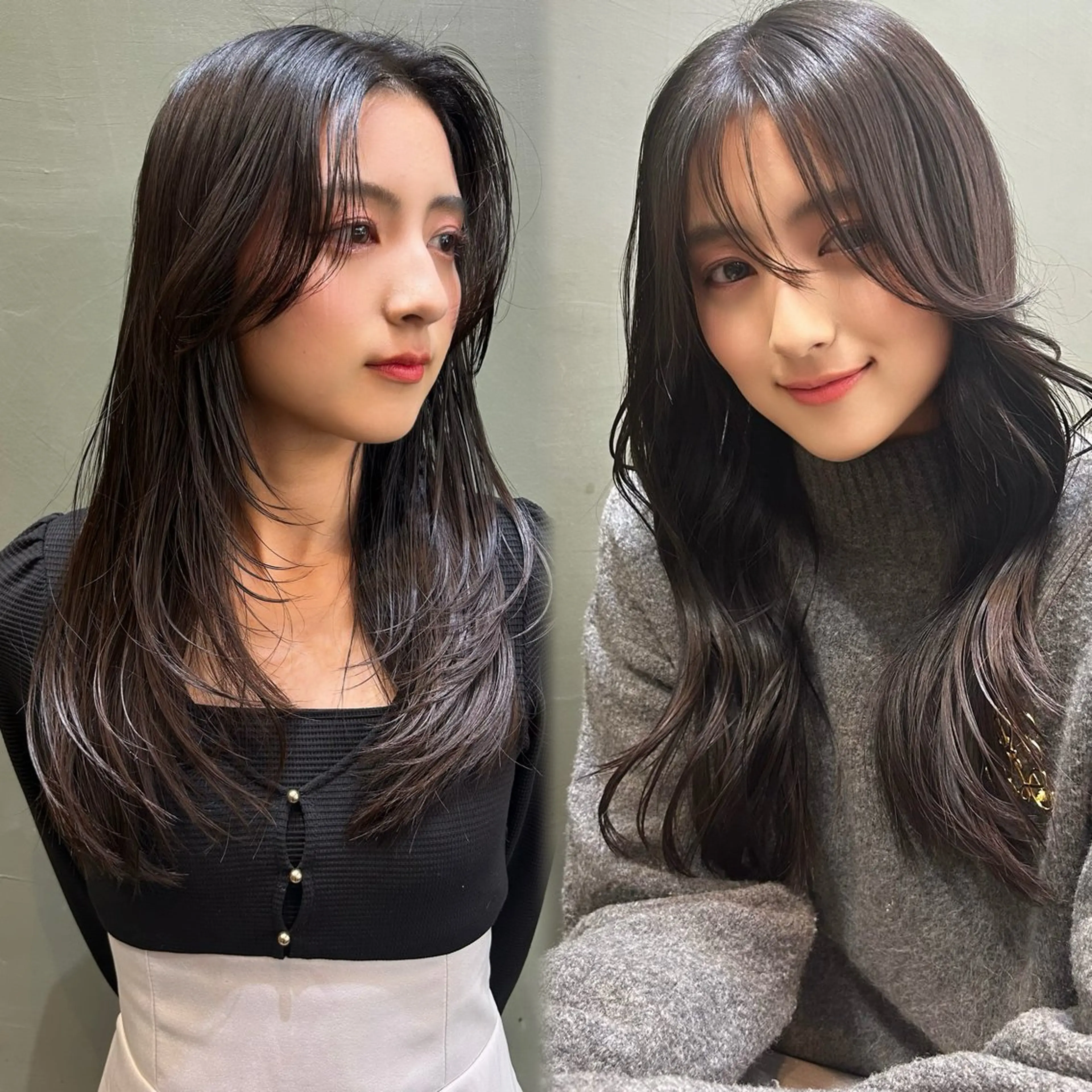 ロング 田中 励也 縮毛矯正のヘアスタイル