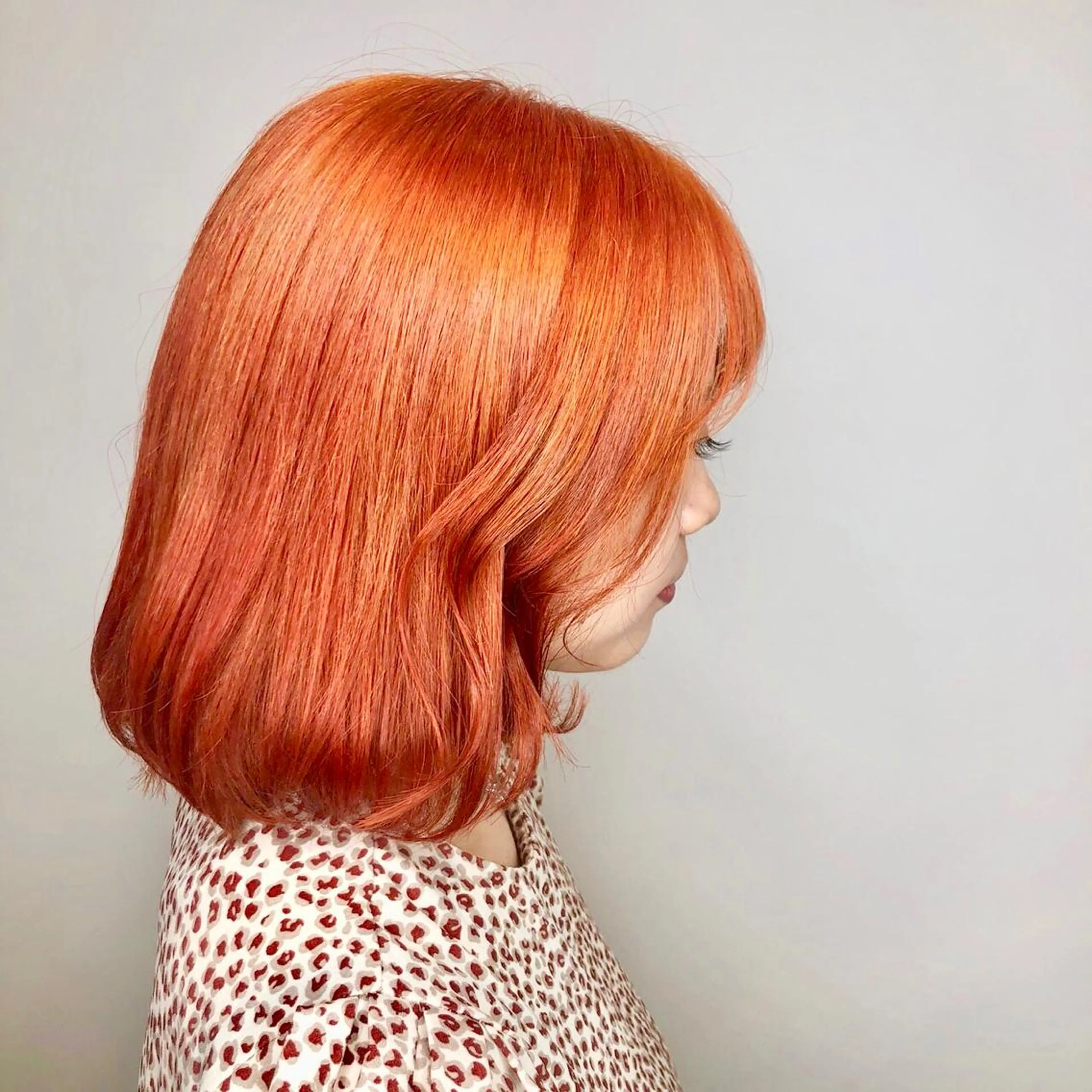 ミディアム カラー カット ヘアカラー エクステ 美髪改善・ストレート 🌿エクステ/カンジのヘアスタイル