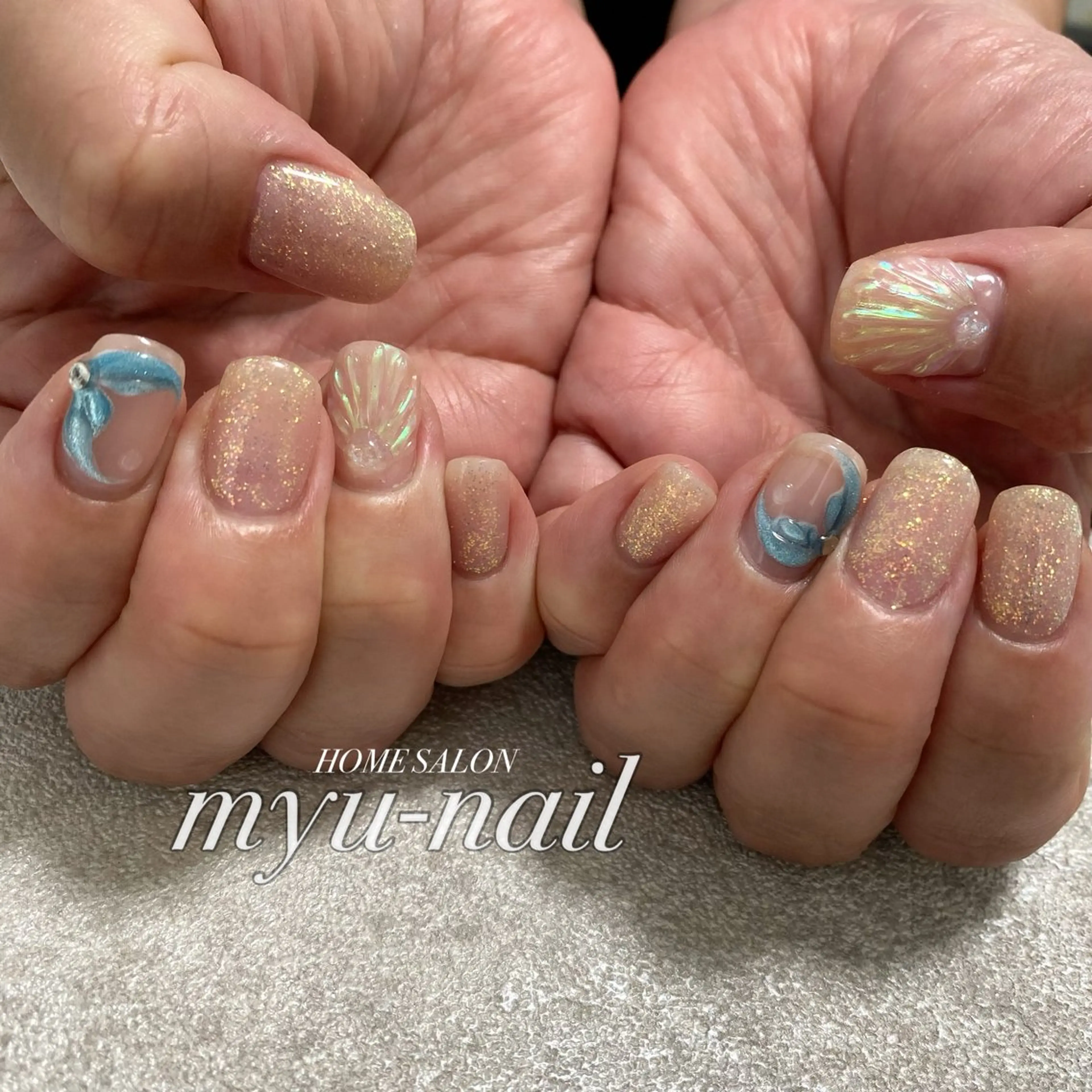 ネイル ホームサロン myu-nailのネイルデザイン