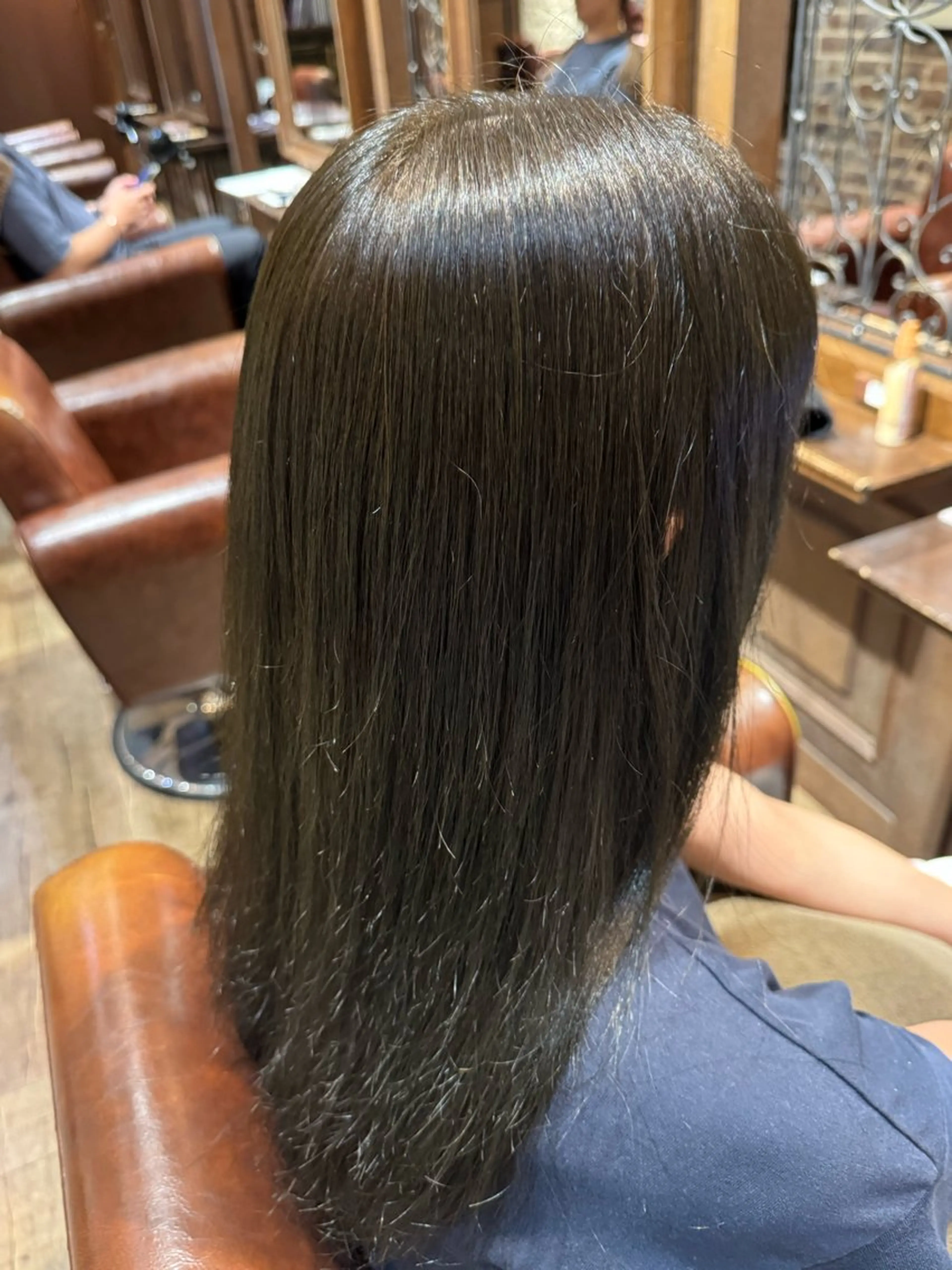 カラー オリーブカラー ヘアカラー 小野聡一郎/デザイン カラー/縮毛矯正特化のヘアスタイル