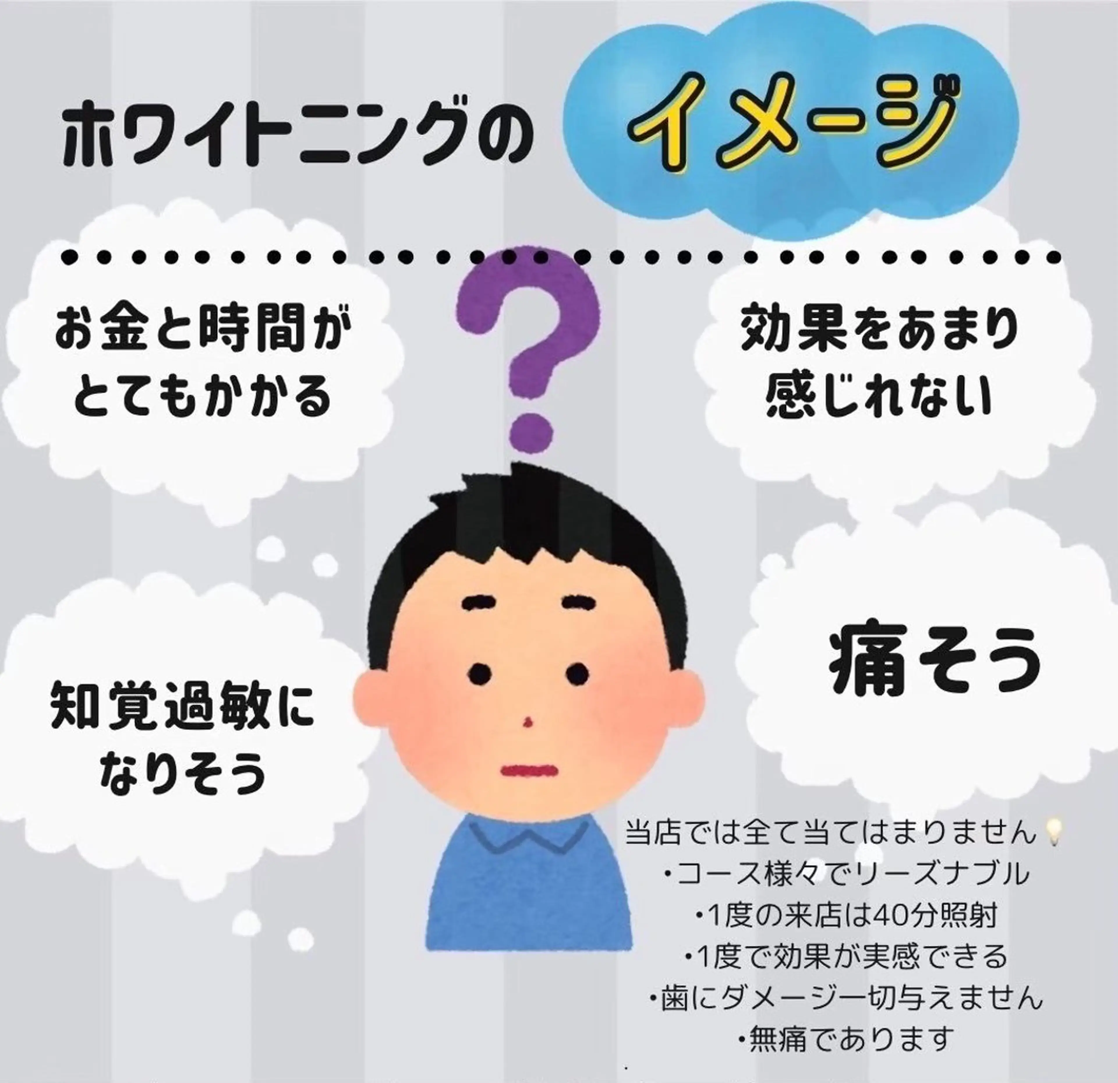 メンズ ホワイトニング ショップ川越店のエステ・リラクイメージ