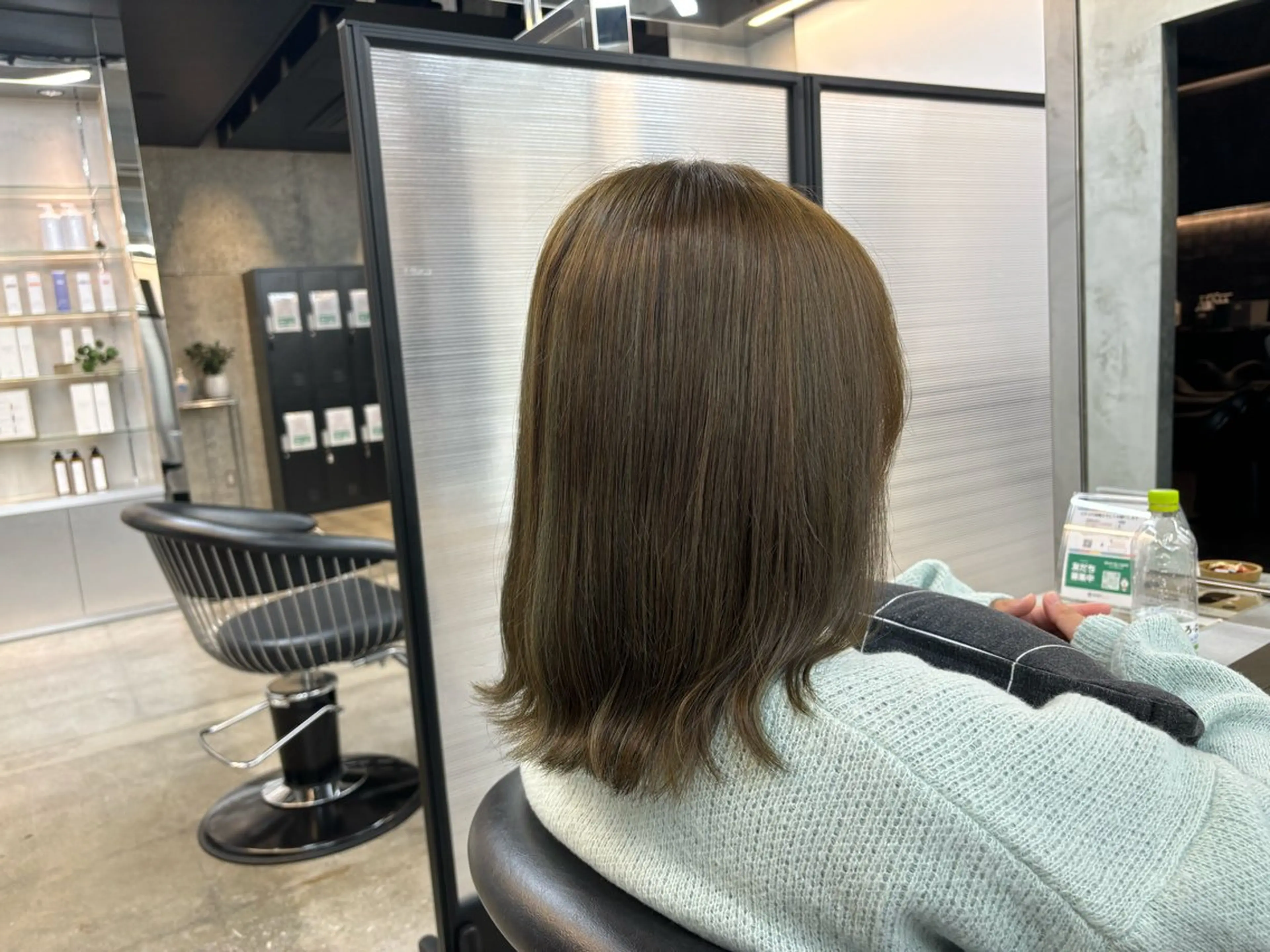 カラー ブラウンカラー オリーブブラウン 🌷艶感カラー🌷 富施　優花のヘアスタイル
