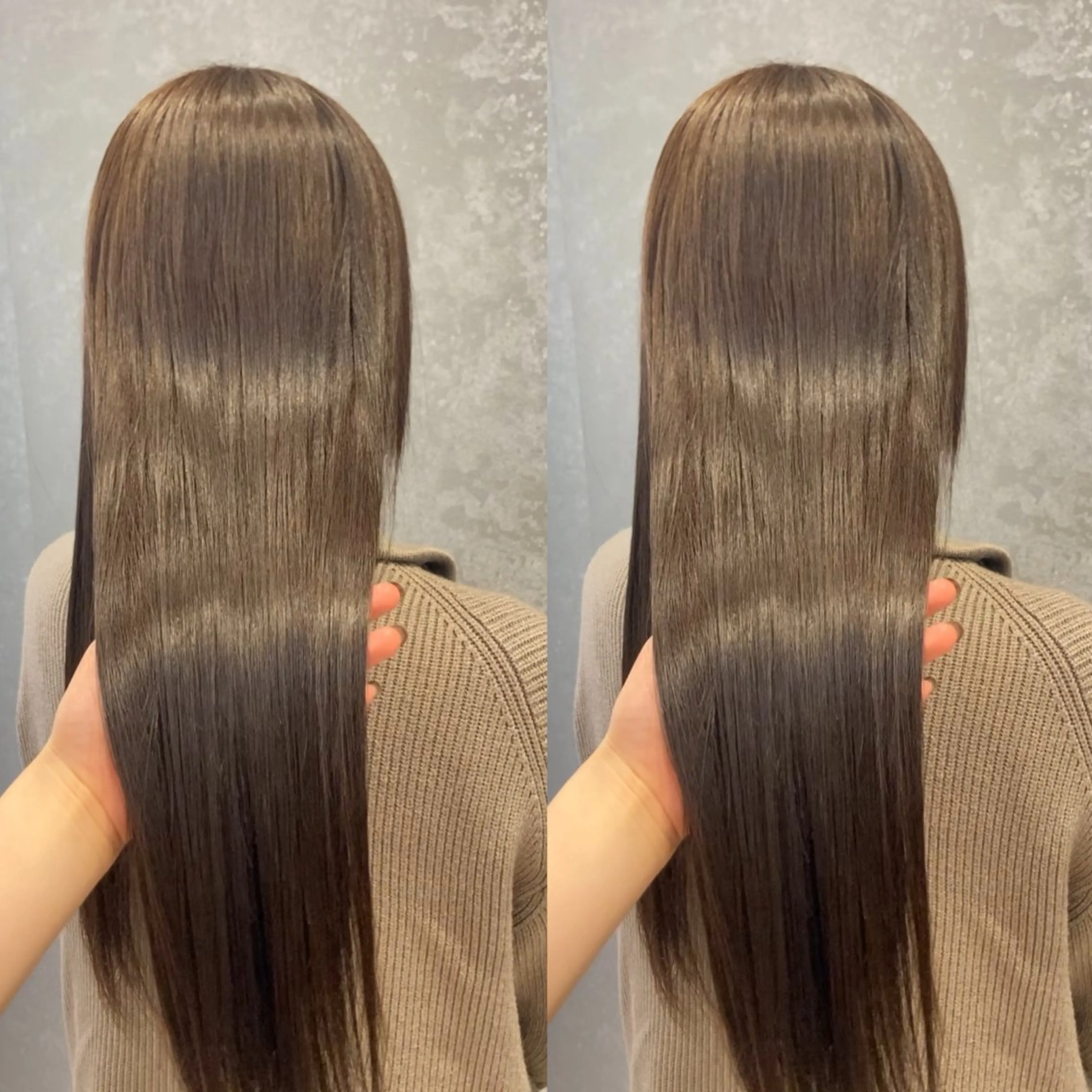 ロング 髪質改善 トリートメント 酸性ストレート schon所属・み うのヘアスタイル