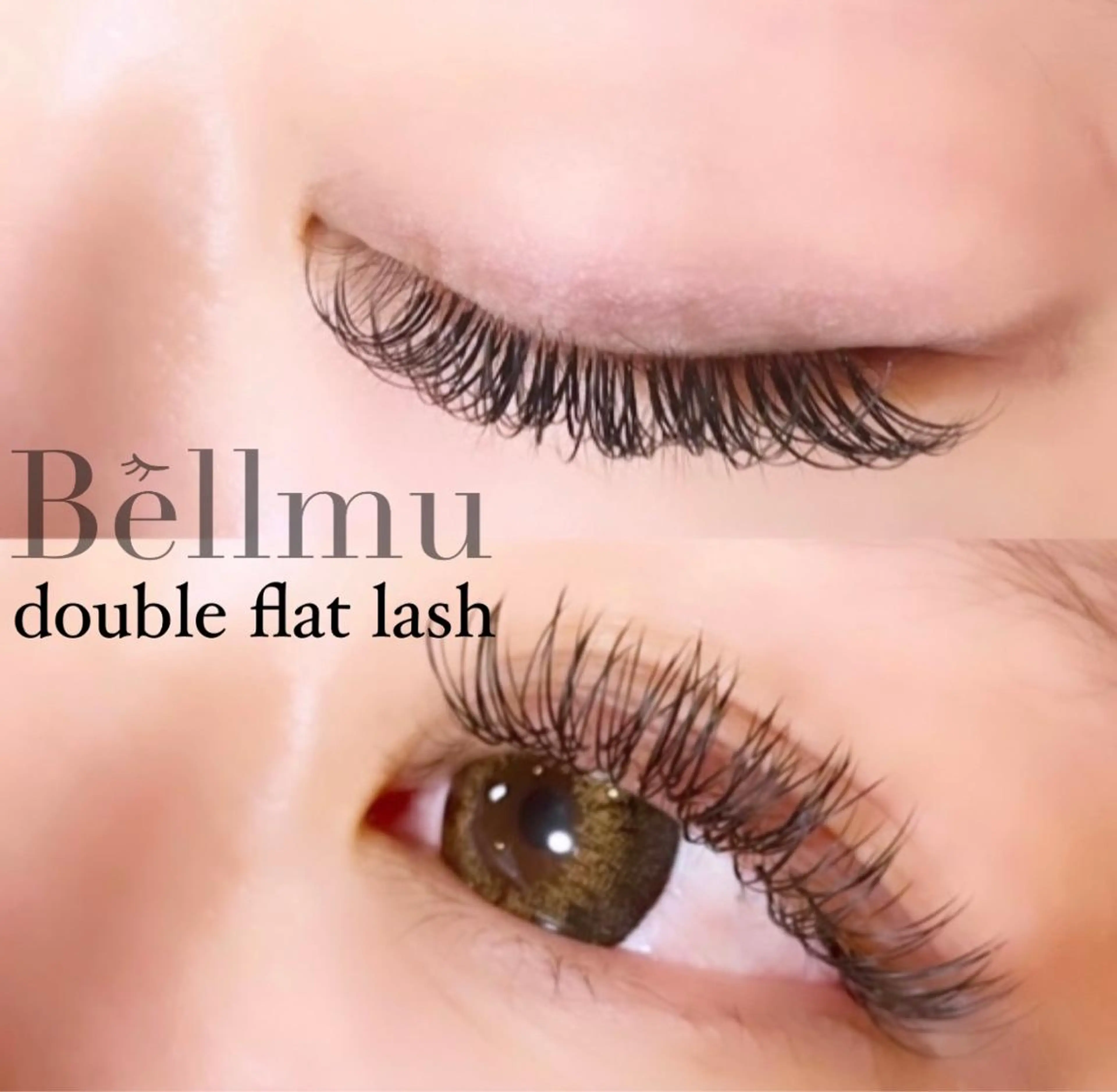 マツエク・マツパ フラットラッシュ 💈Bèllmu/ なんば/心斎橋🖤のマツエク・マツパデザイン