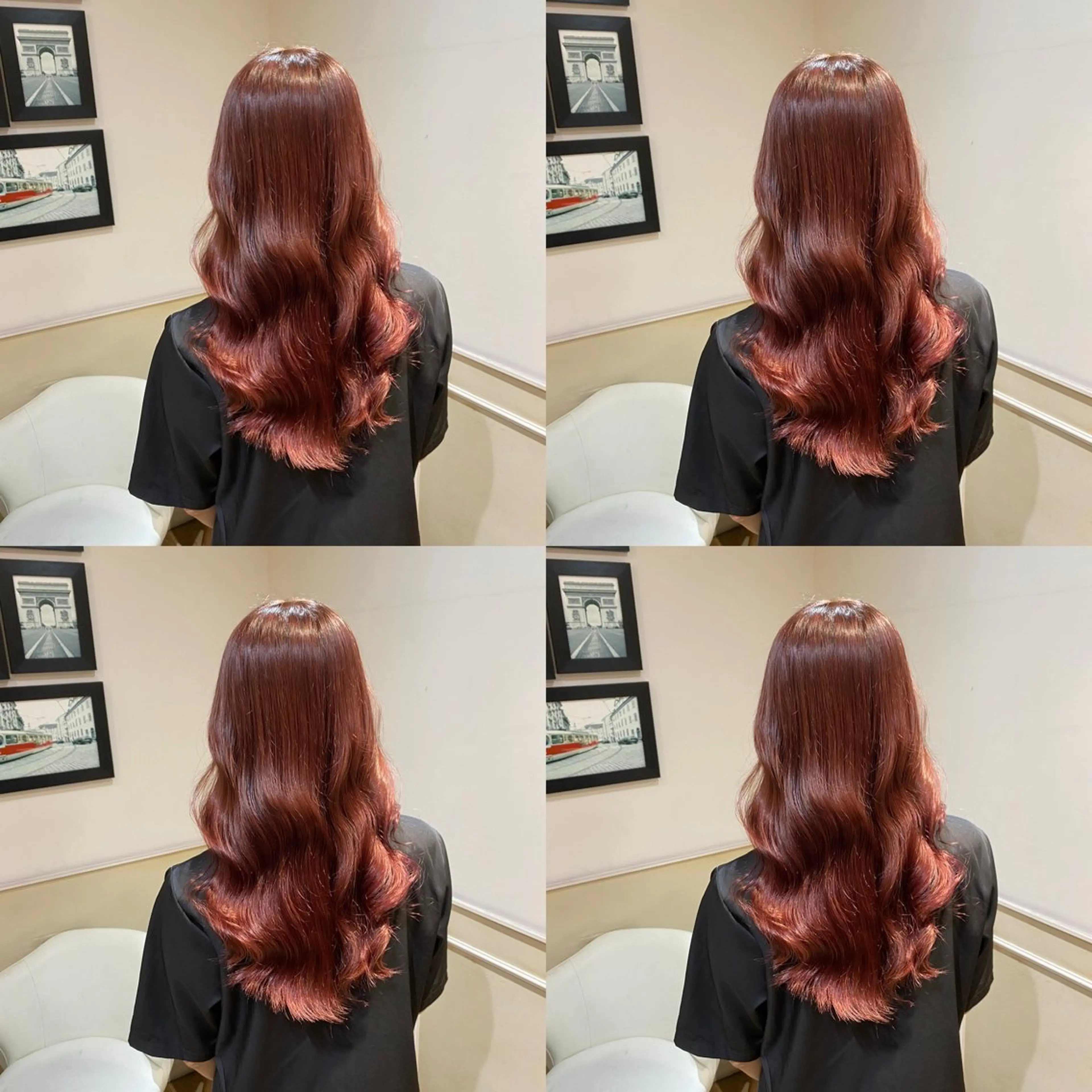 ロング カラー ヘアカラー トリートメント ヘアセット 髪質改善・韓国ヘア特 化💎店長望月のヘアスタイル