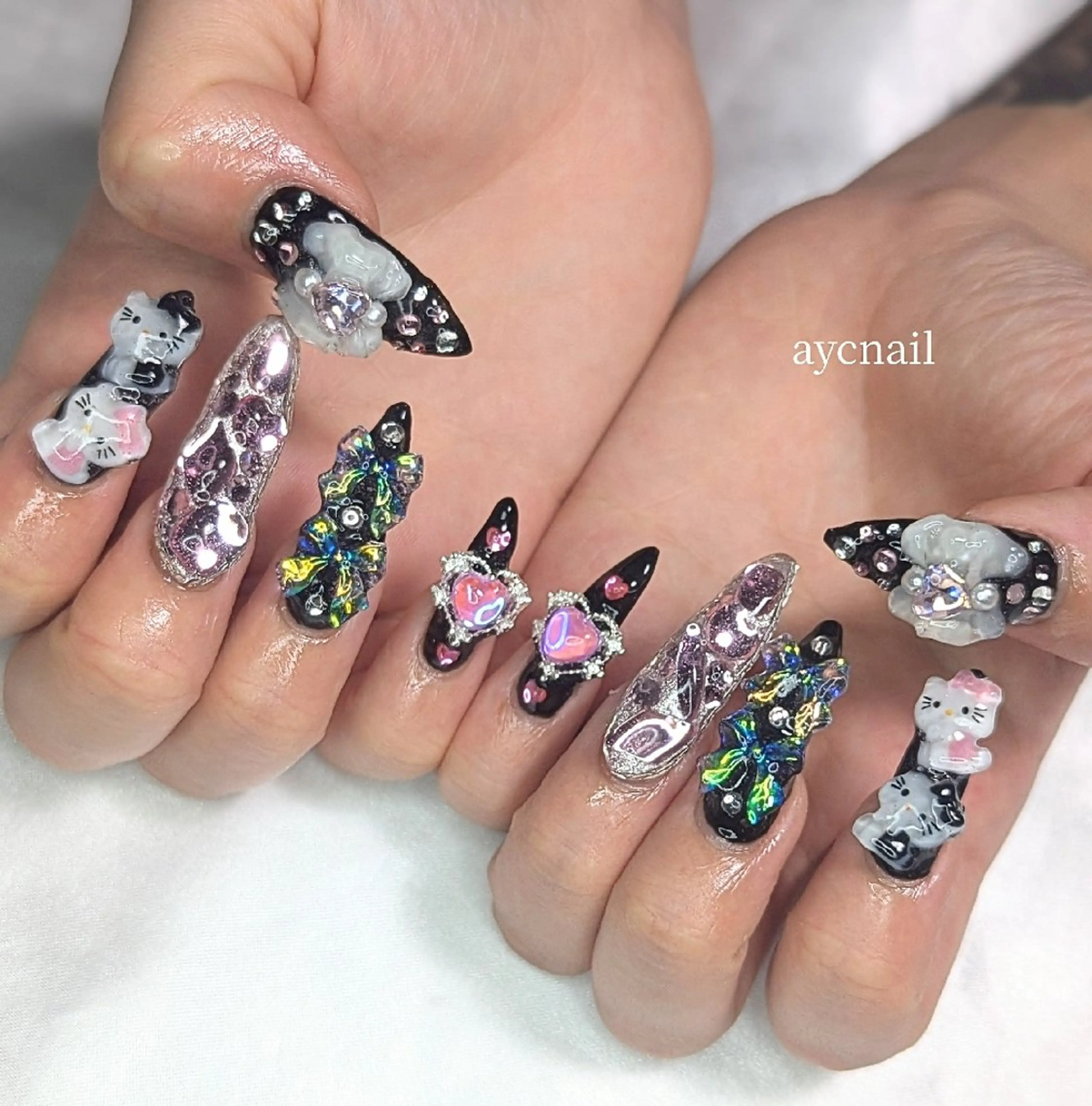 ネイル ハンドネイル aycnail 　Ayakaのネイルデザイン