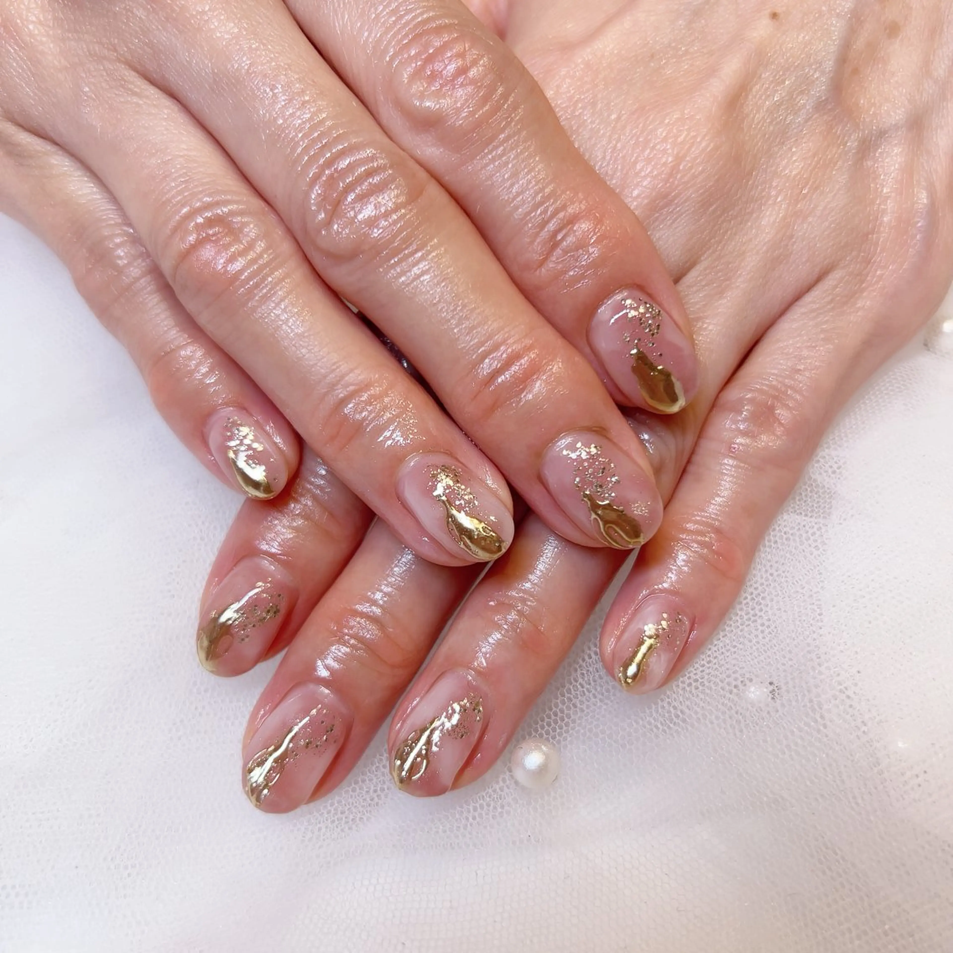 ネイル ハンドネイル nail salon pearのネイルデザイン